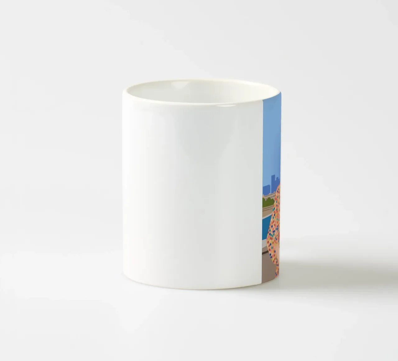 Fantasticheria sulla Torre Eiffel tazza in ceramica da Color Oblivion