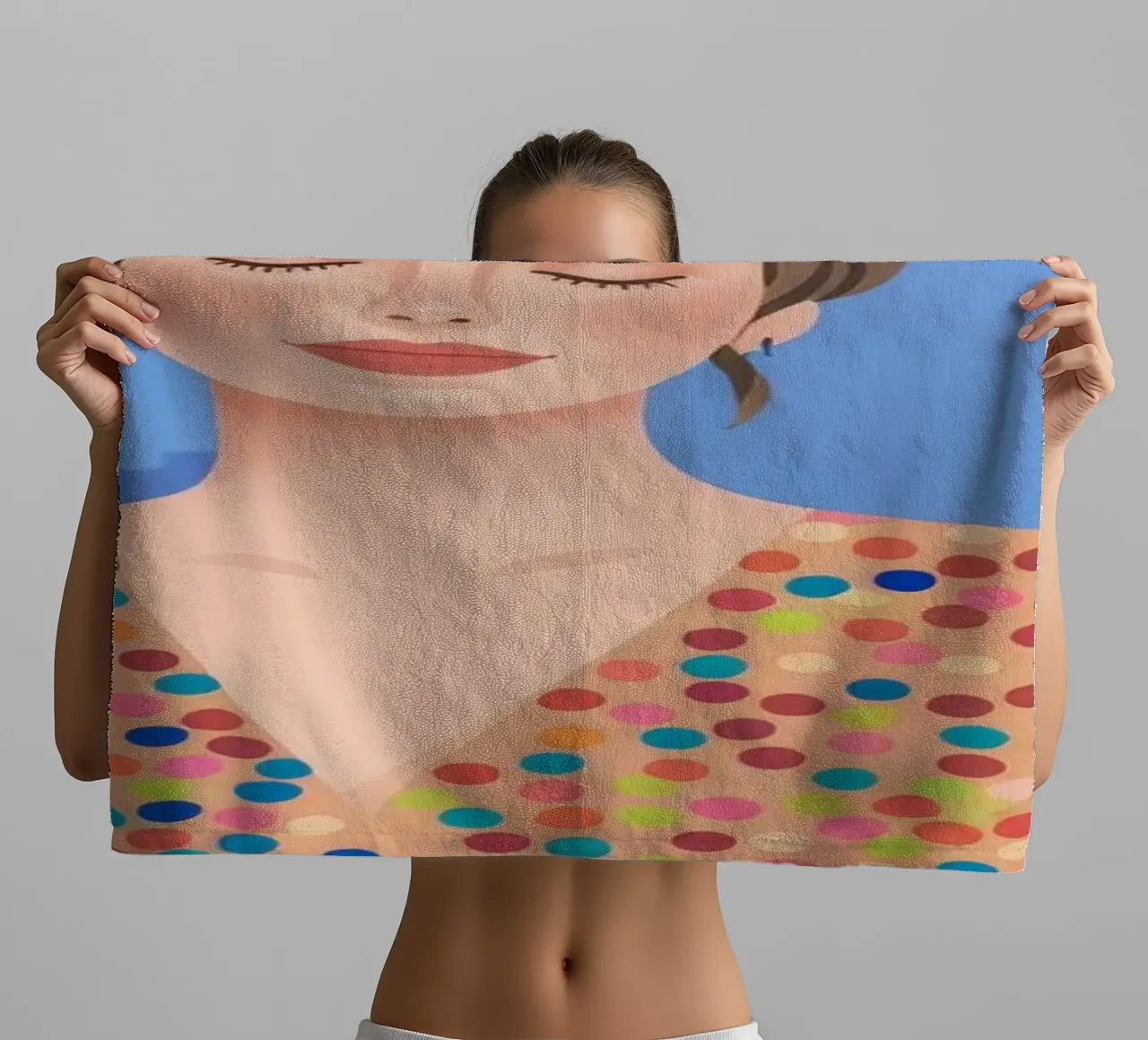 Eiffel Tower Reverie towel by Color Oblivion