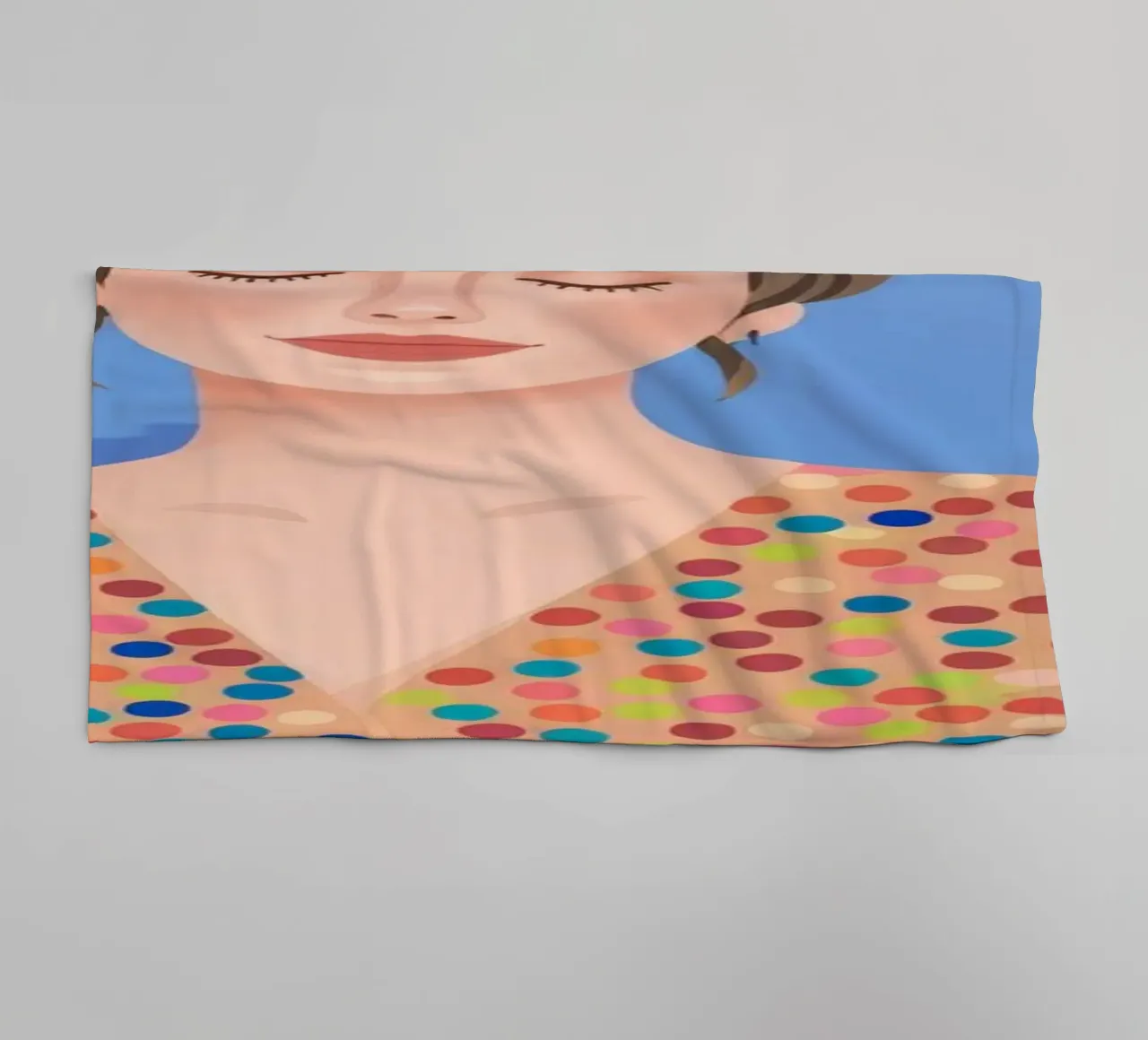 Eiffel Tower Reverie towel by Color Oblivion