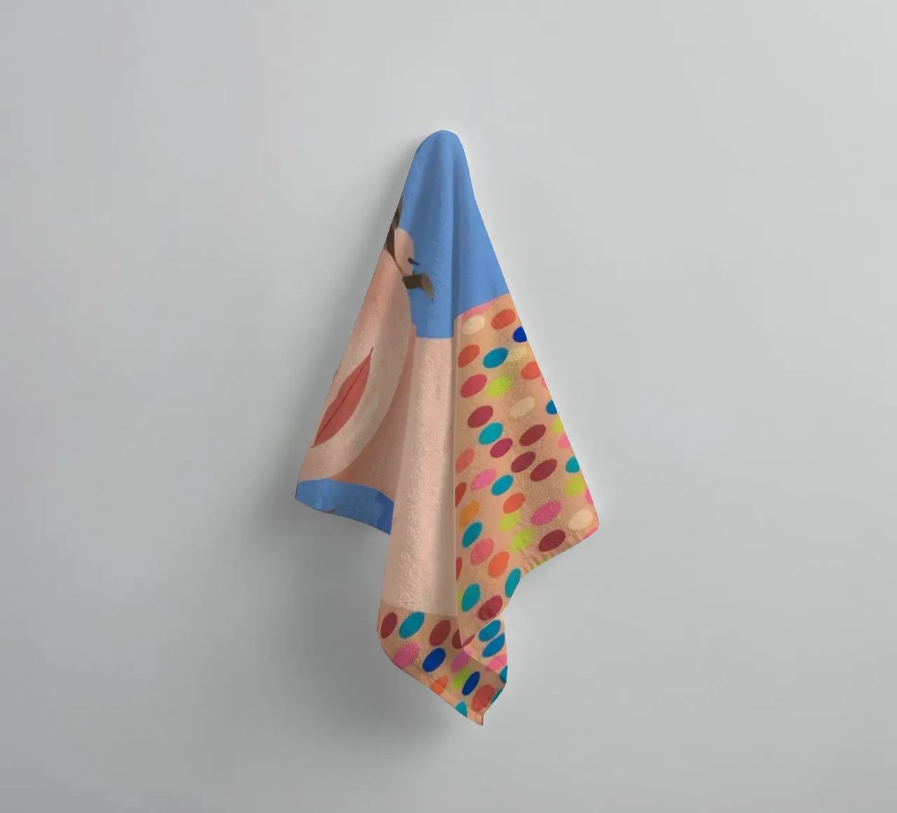Eiffel Tower Reverie towel by Color Oblivion
