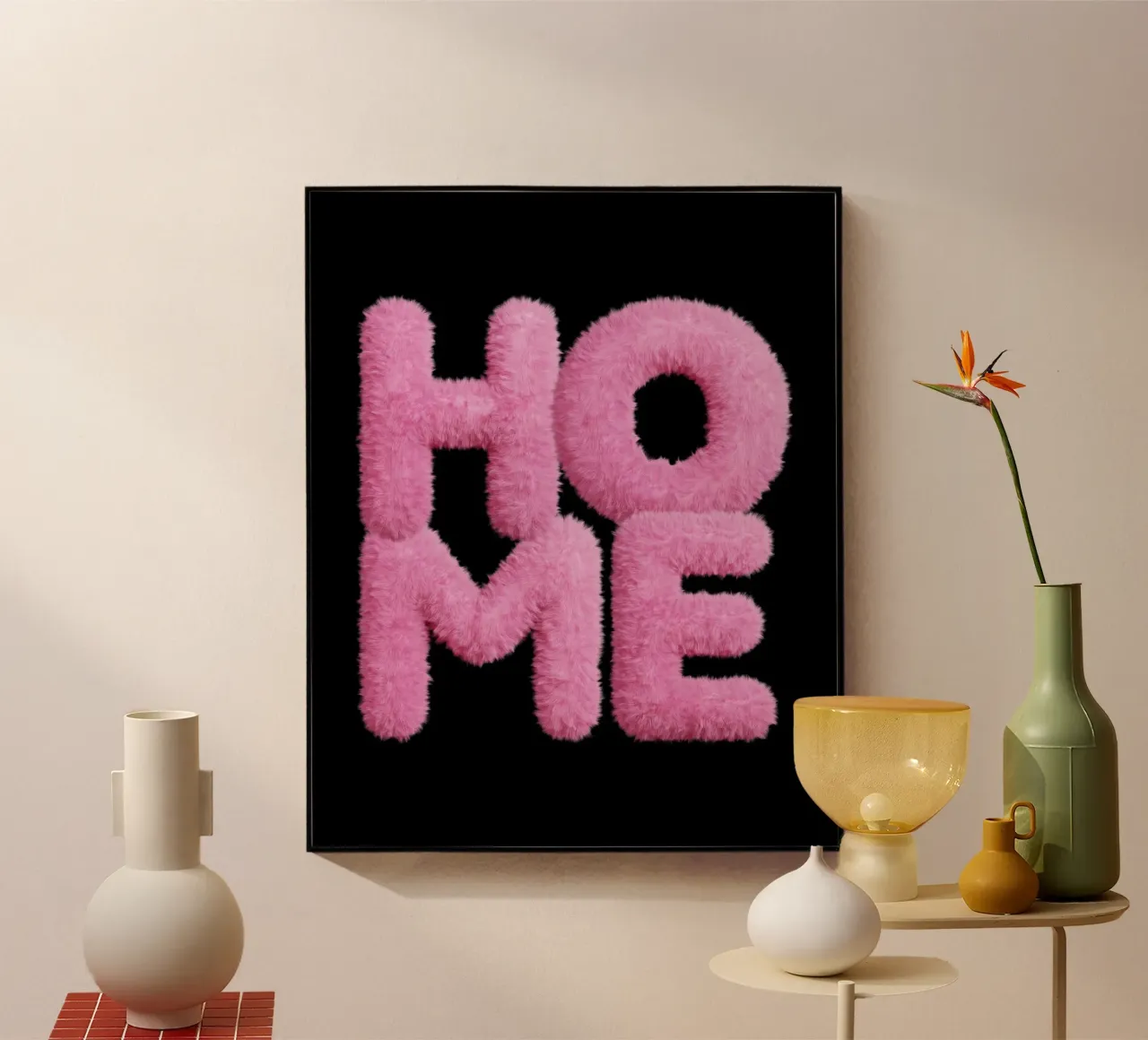 home b plexiglass da Ambition Wall