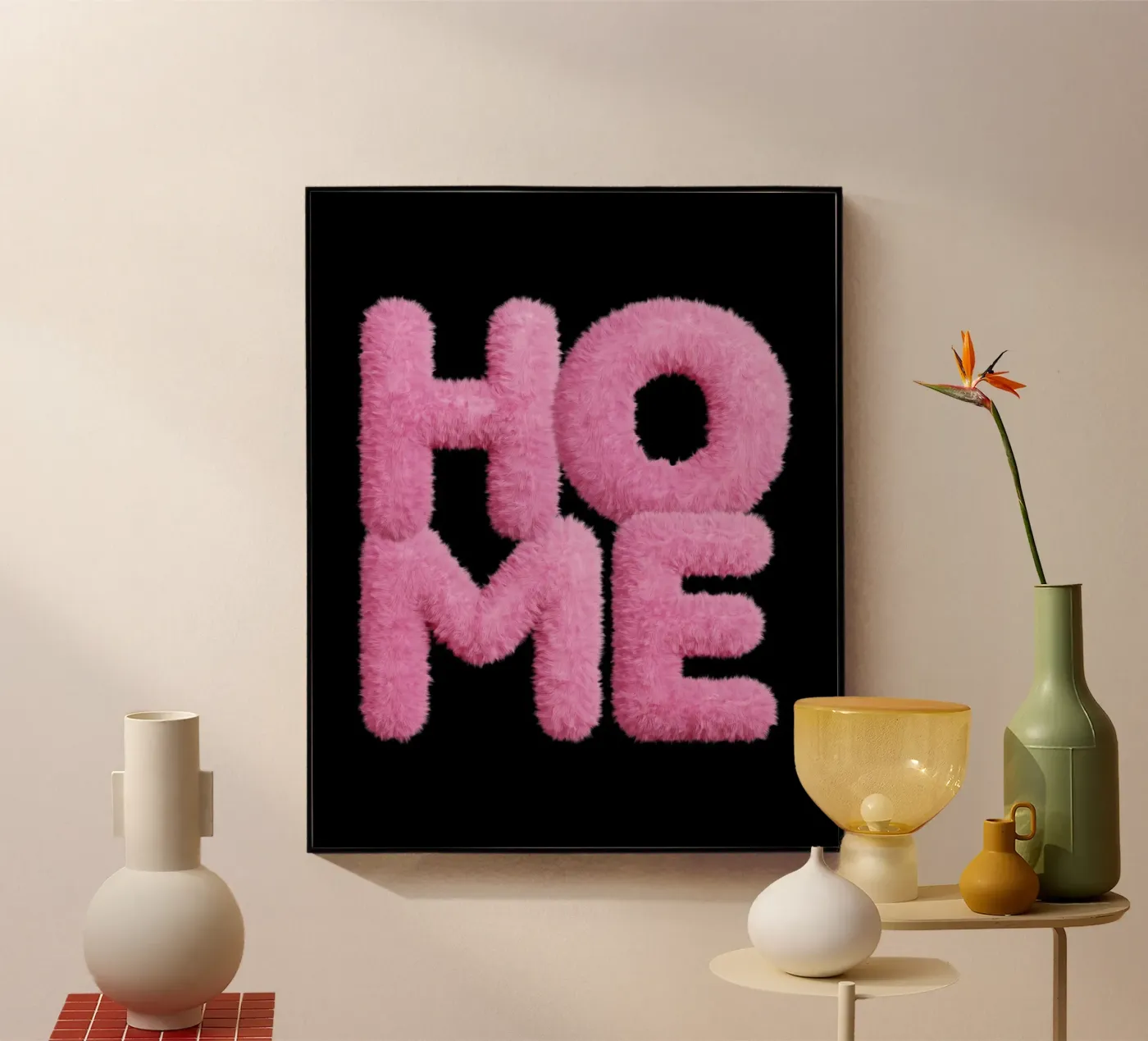 home b Acryl-Glas von pixelflow