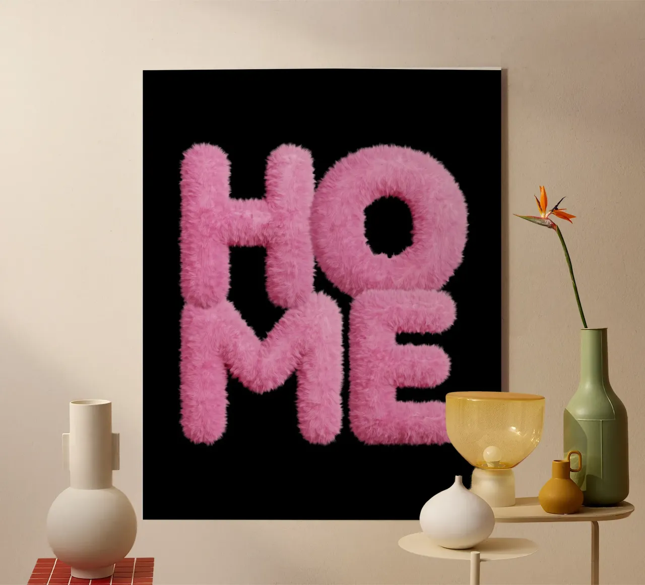 home b plexiglass da Ambition Wall