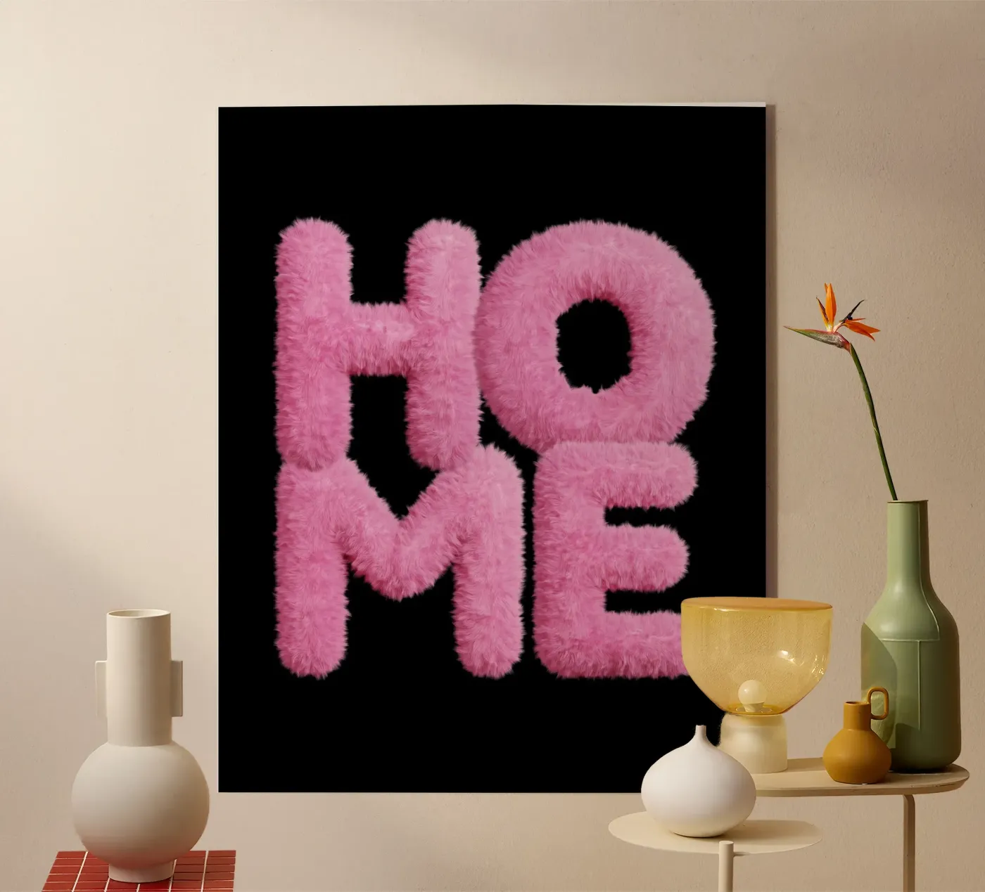 home b Acryl-Glas von pixelflow