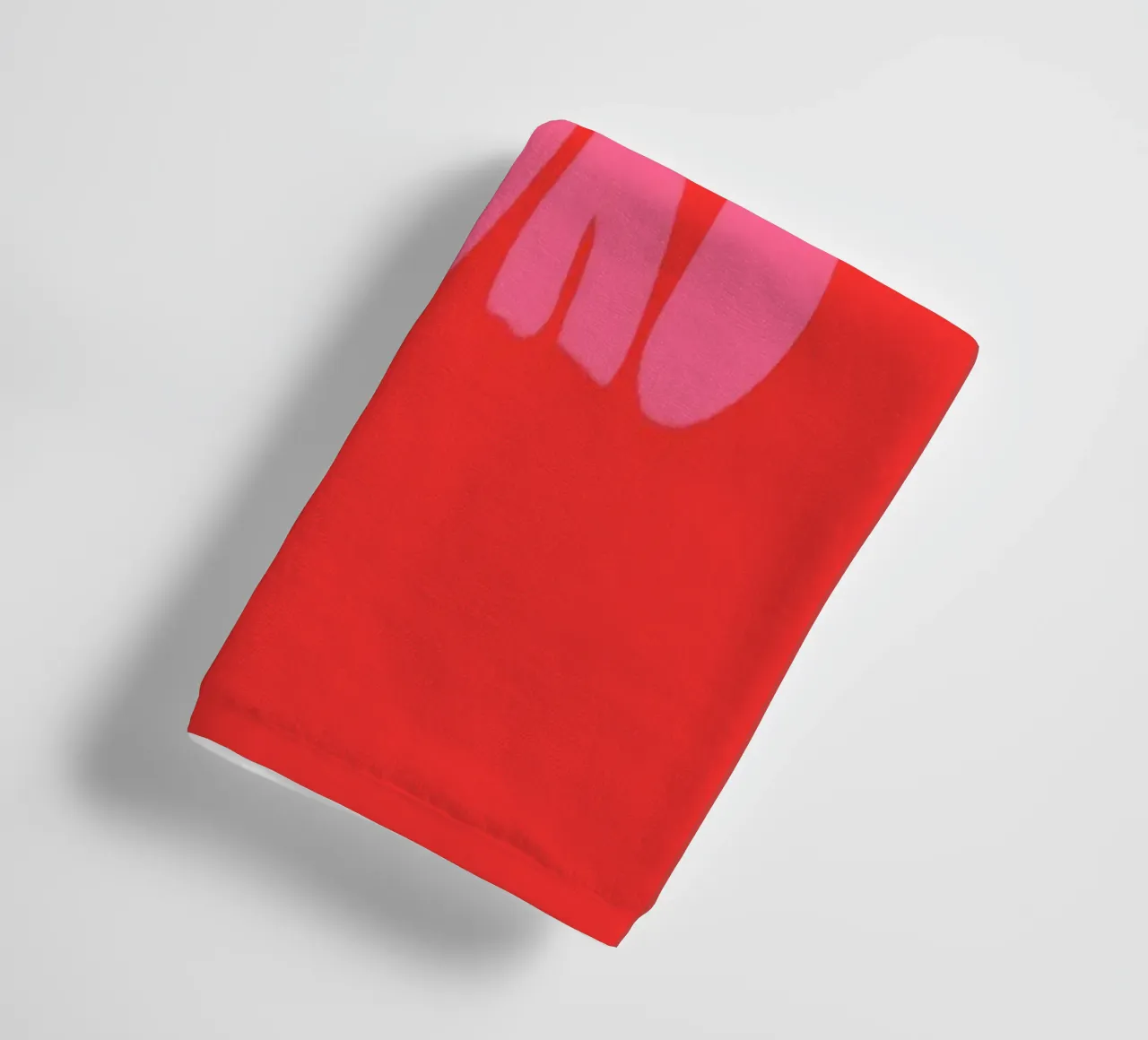 Amore Retro Pink Rot asciugamano da bagno da Alisa Knöß