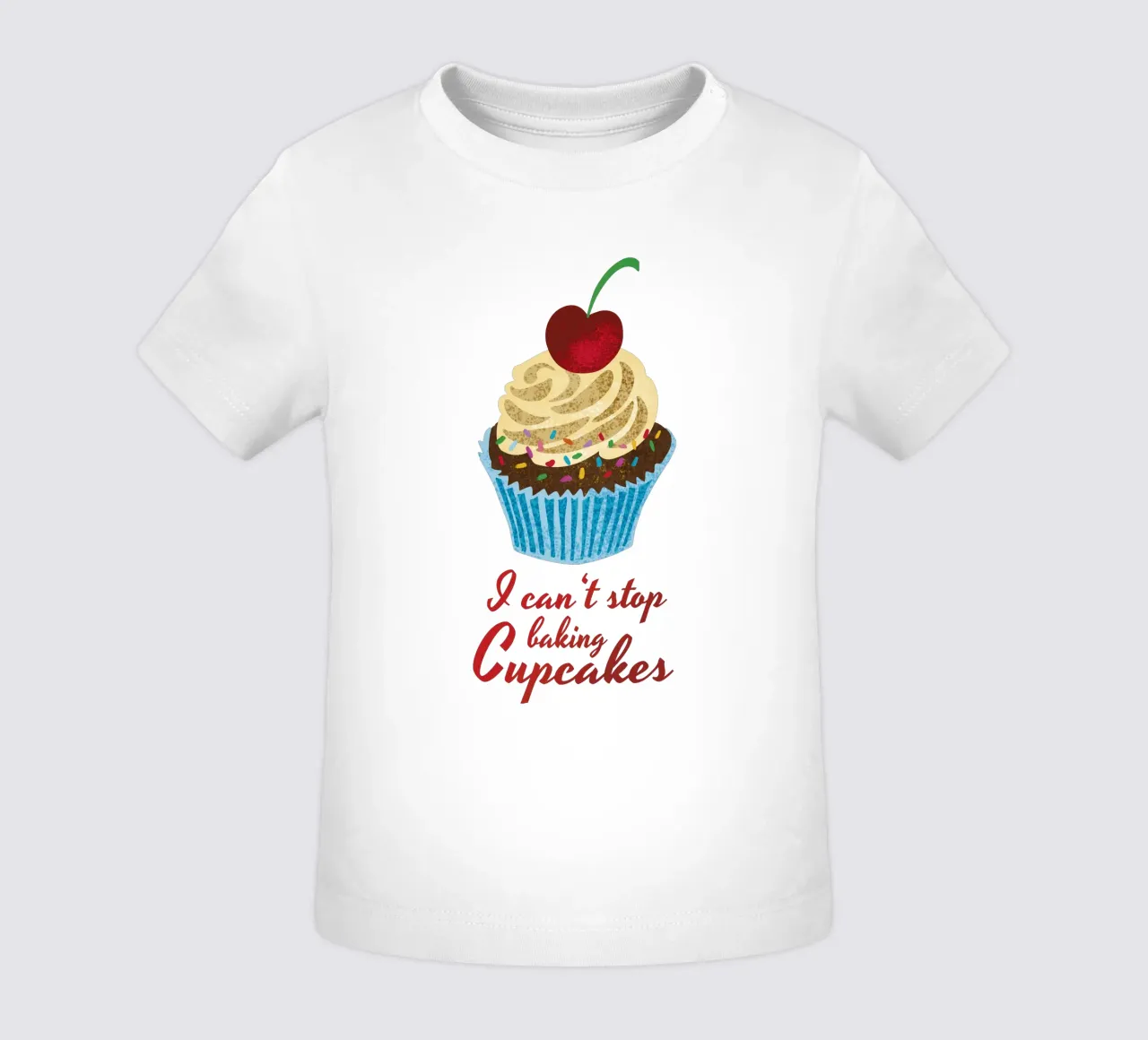 Cupcake in stile retrò maglietta neonato da DYDesign