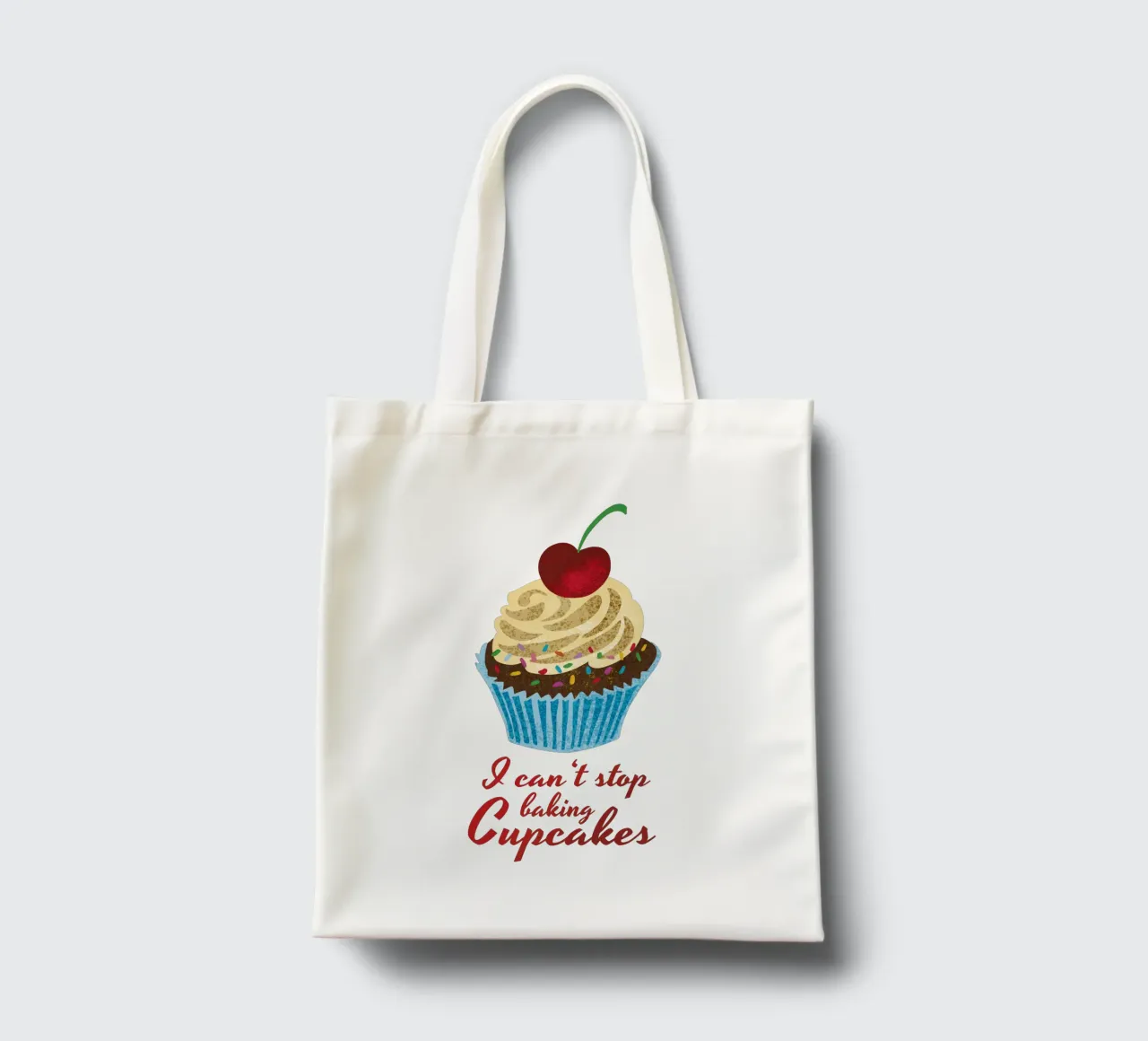 Cupcake in stile retrò borsa in juta da DYDesign