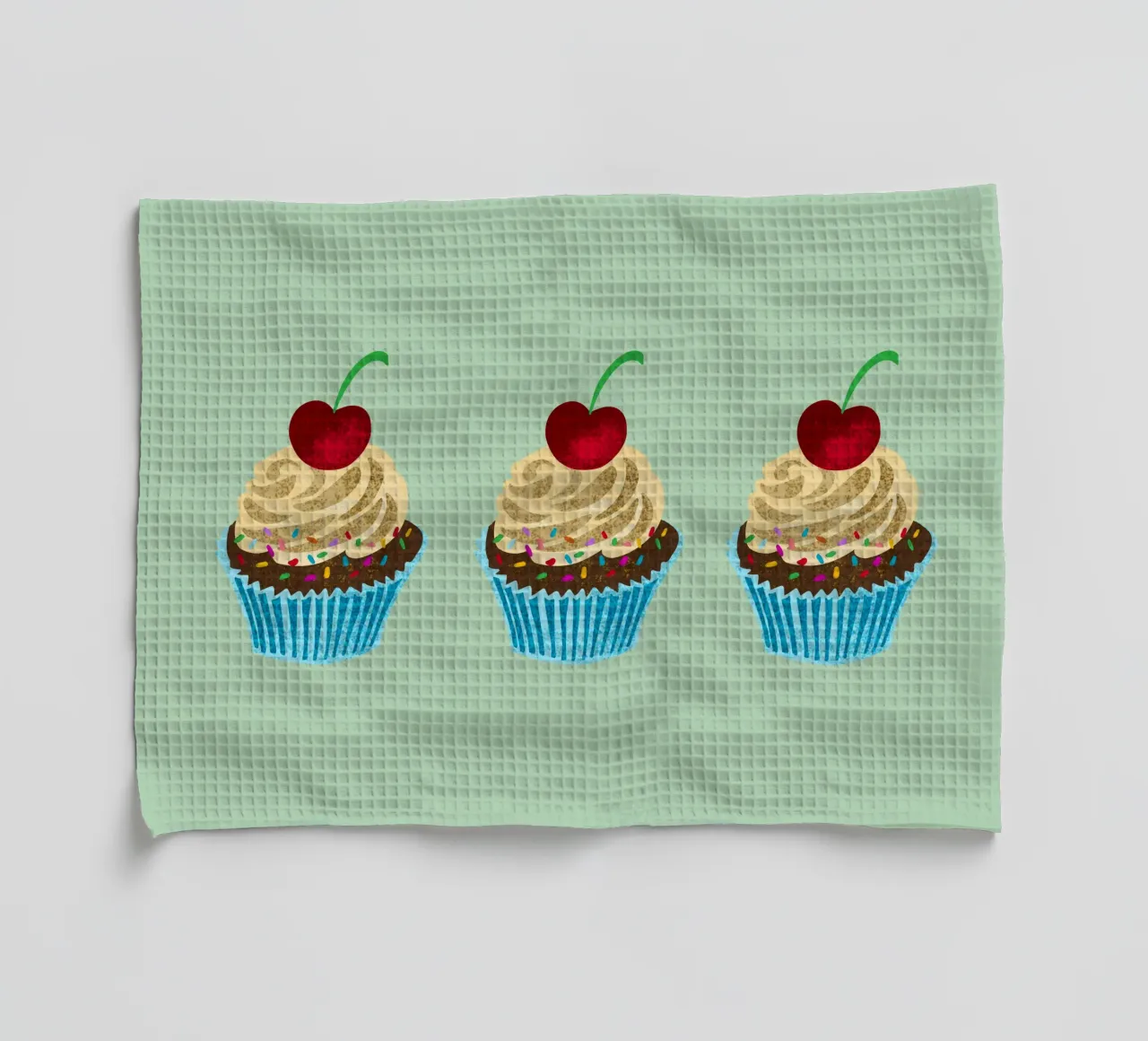 Cupcakes Style rétro torchon de DYDesign