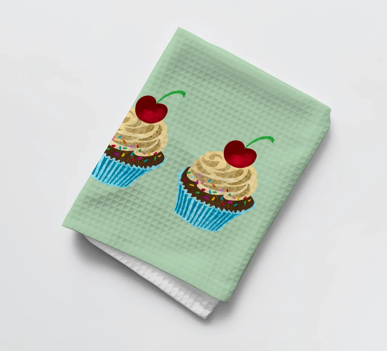 Cupcakes Style rétro torchon de DYDesign
