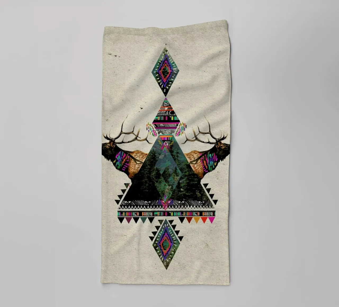 Voices of the Forest towel by Kris Tate