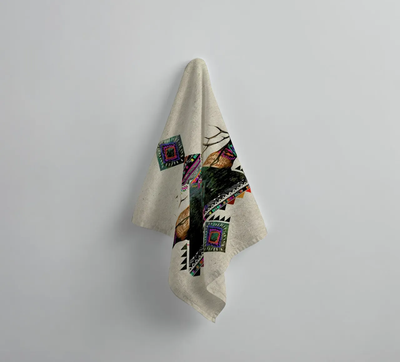 Voices of the Forest towel by Kris Tate