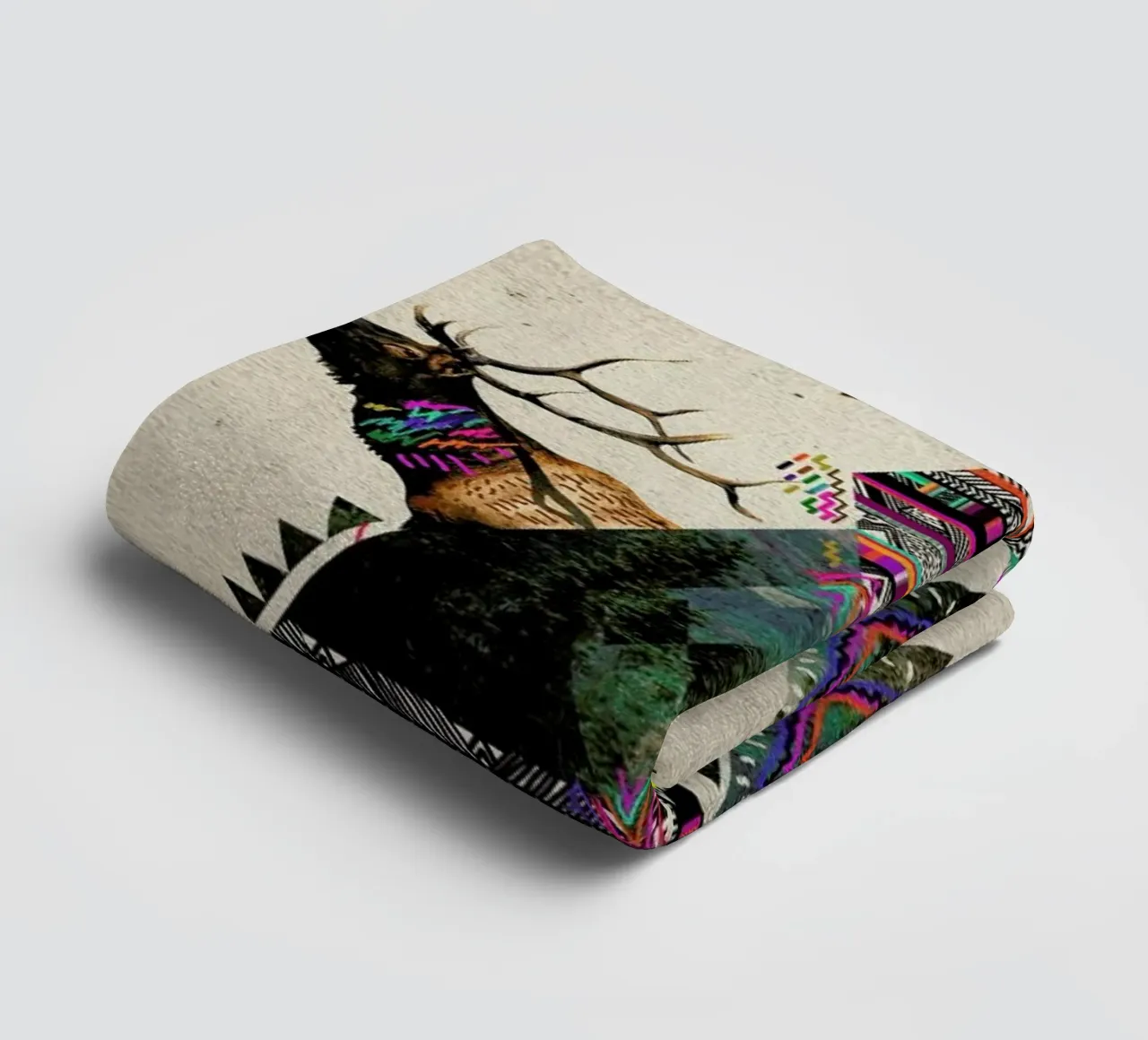 Voices of the Forest towel by Kris Tate