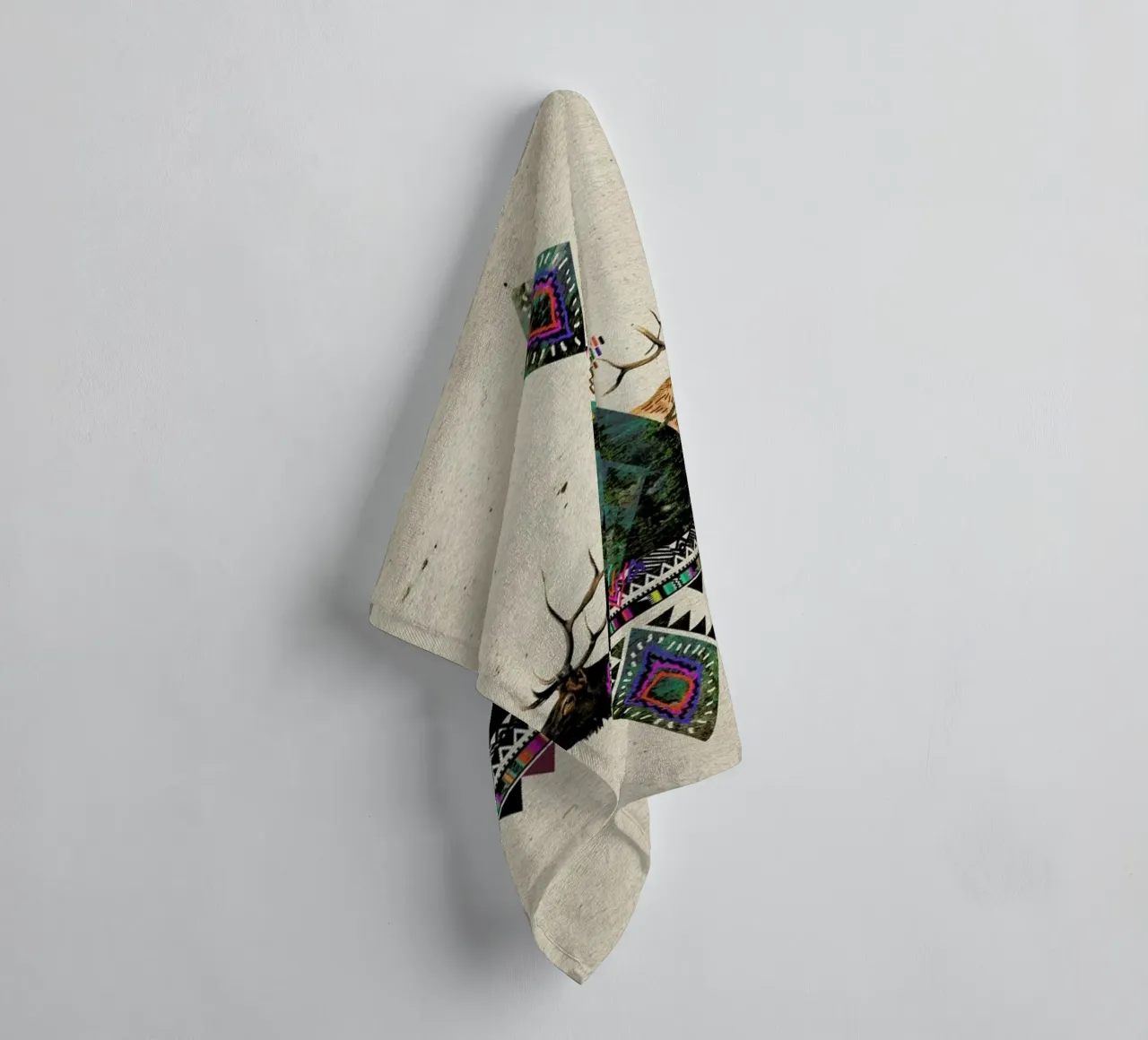 Voices of the Forest towel by Kris Tate