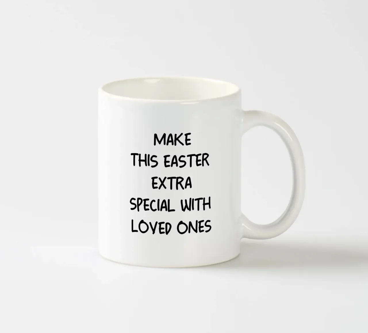 Make This Easter Extra Special With Loved Ones ceramic mug by YV TYPOGRAPHY