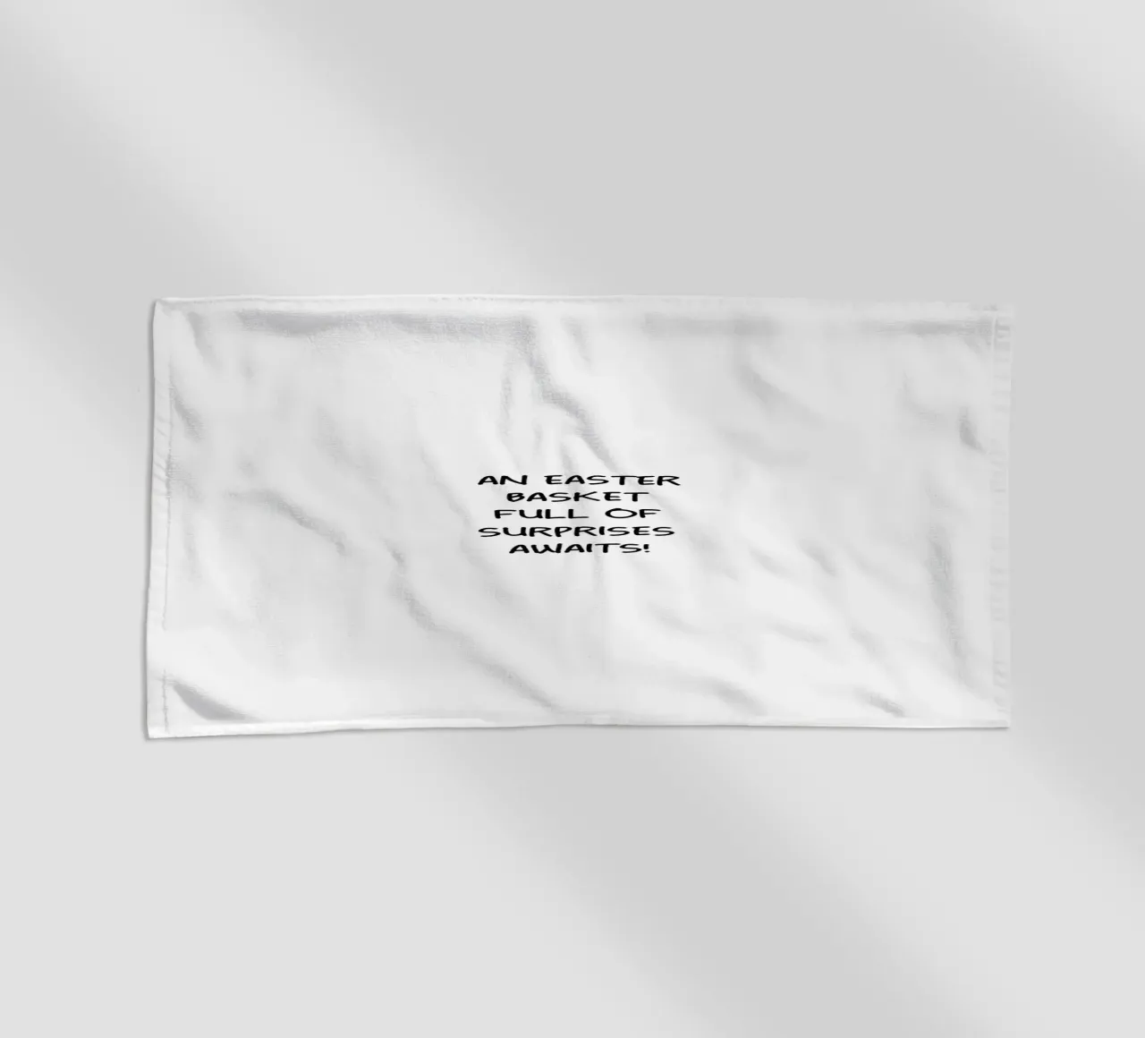 Un cestino di Pasqua pieno di sorprese vi aspetta telo mare da YV TYPOGRAPHY