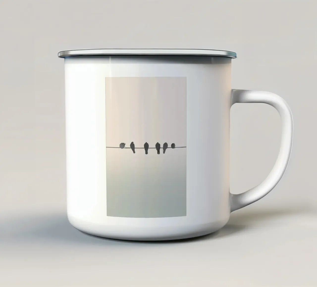 Am Morgen tazza in smalto da BAINAI