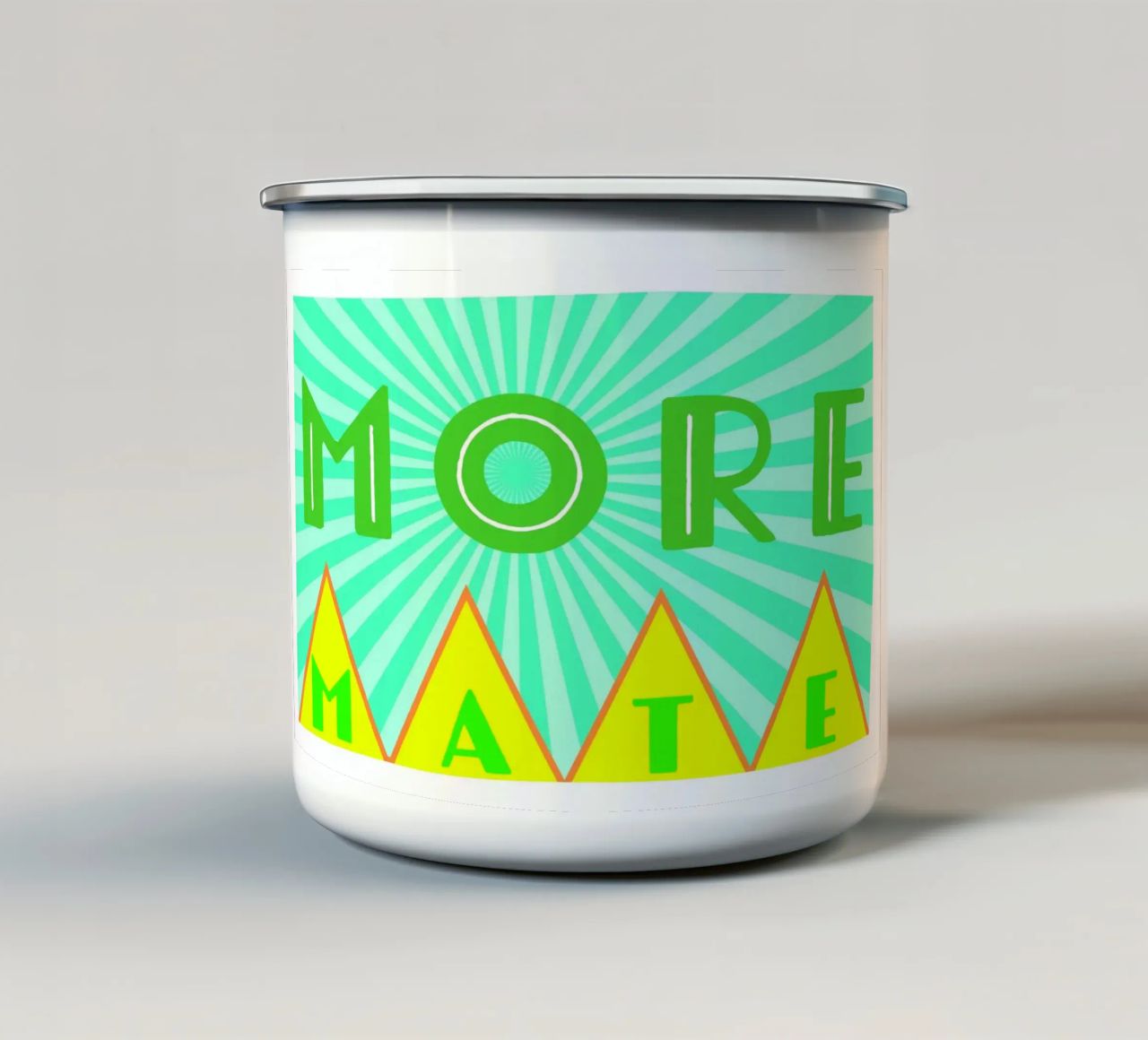 More mate tazza in smalto da Limo und Mo