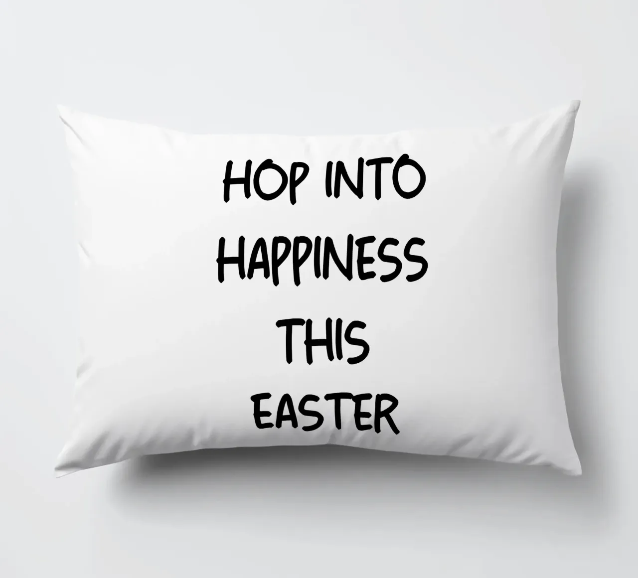 Saltare nella felicità questa Pasqua cuscino da YV TYPOGRAPHY