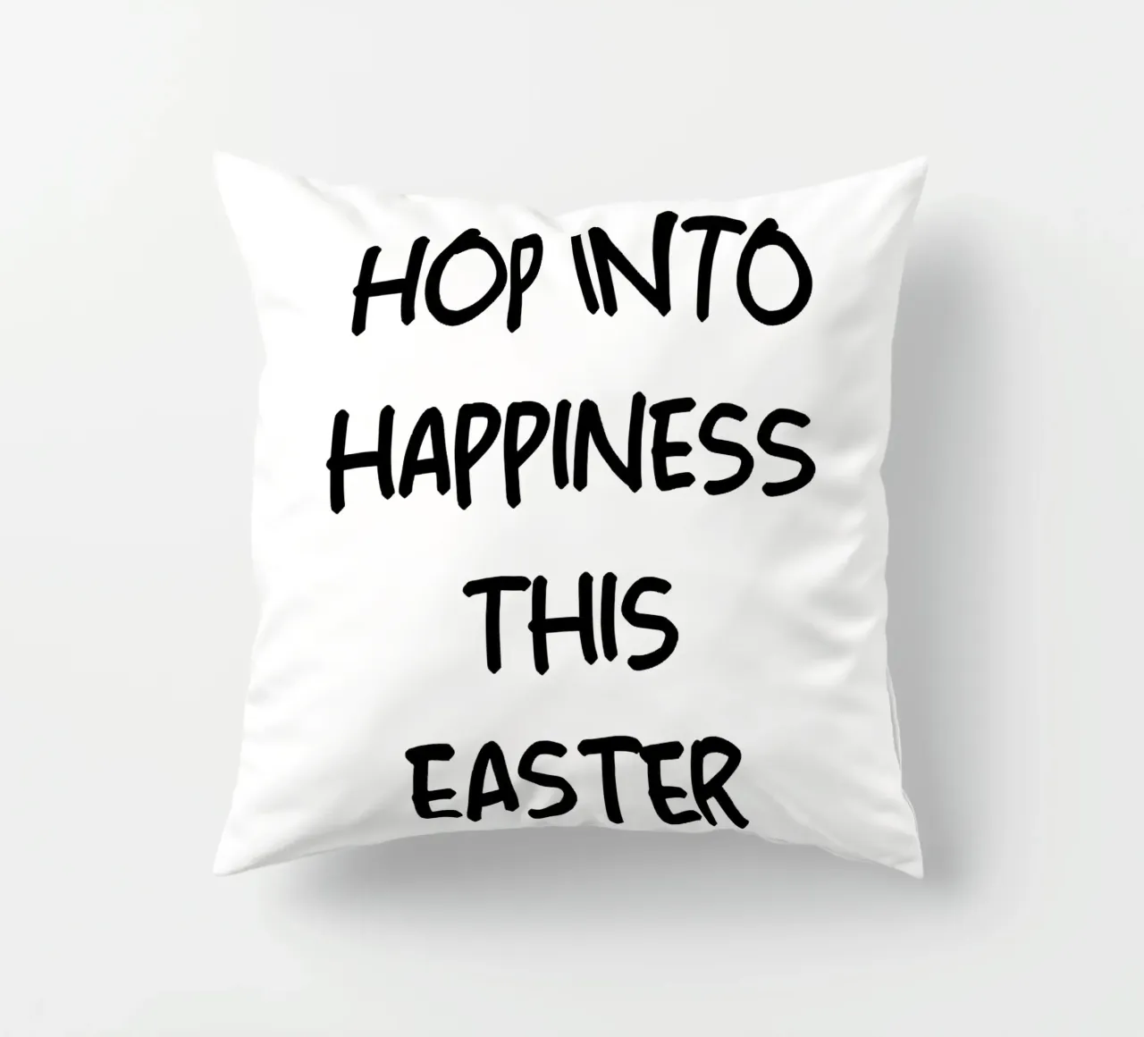Saltare nella felicità questa Pasqua cuscino da YV TYPOGRAPHY