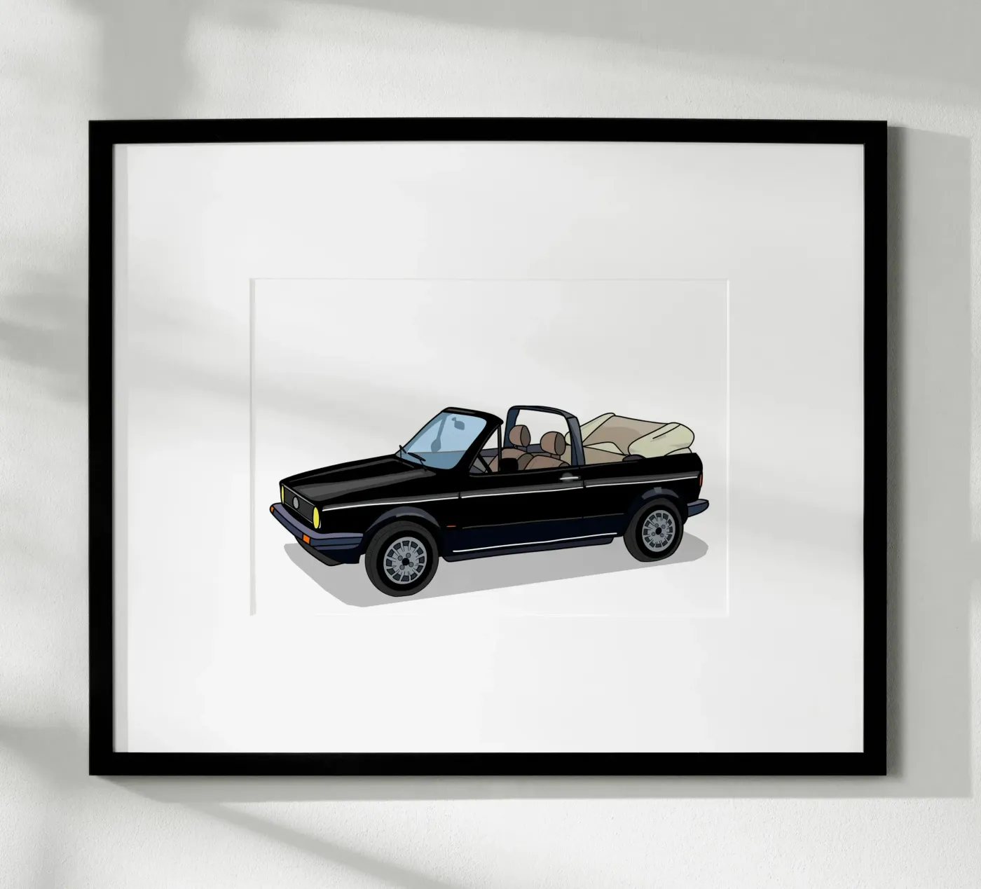 Cabrio poster van Limo und Mo