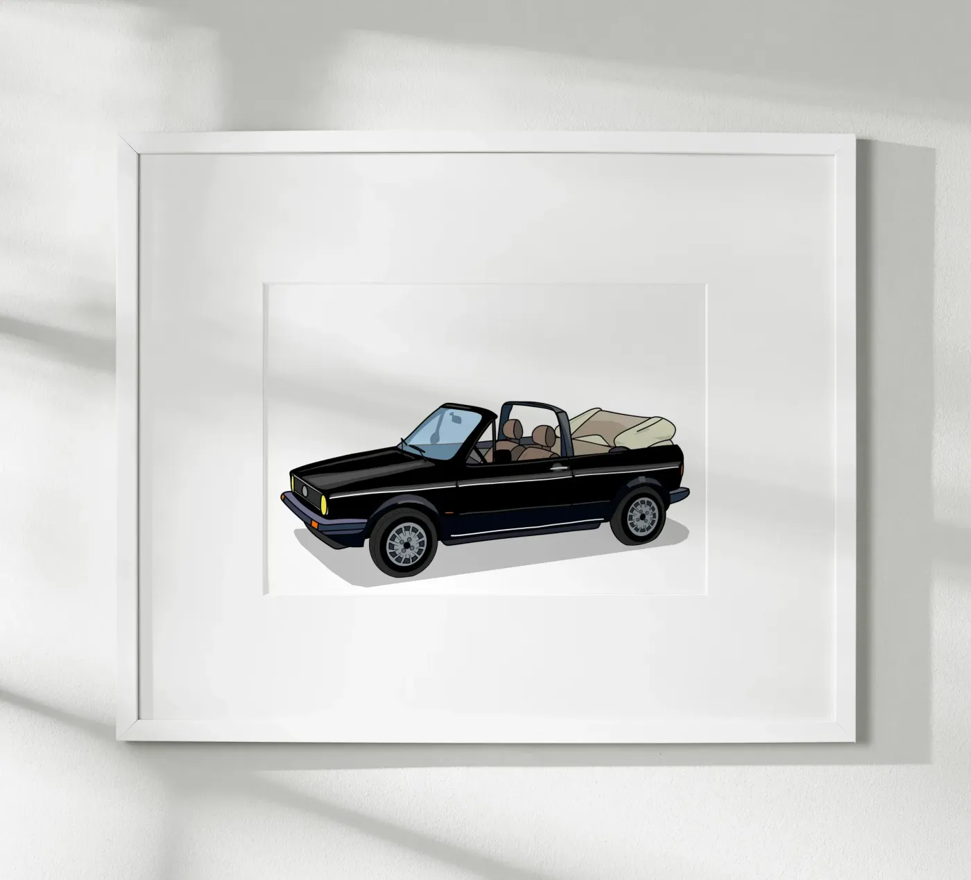 Cabrio poster van Limo und Mo