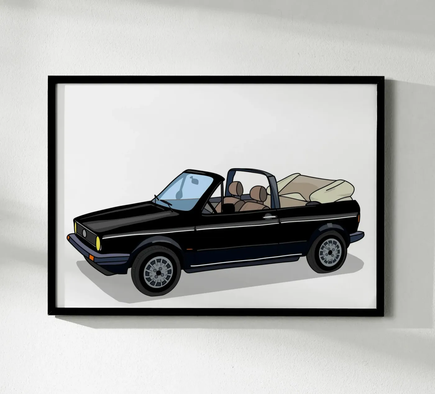 Cabrio poster van Limo und Mo