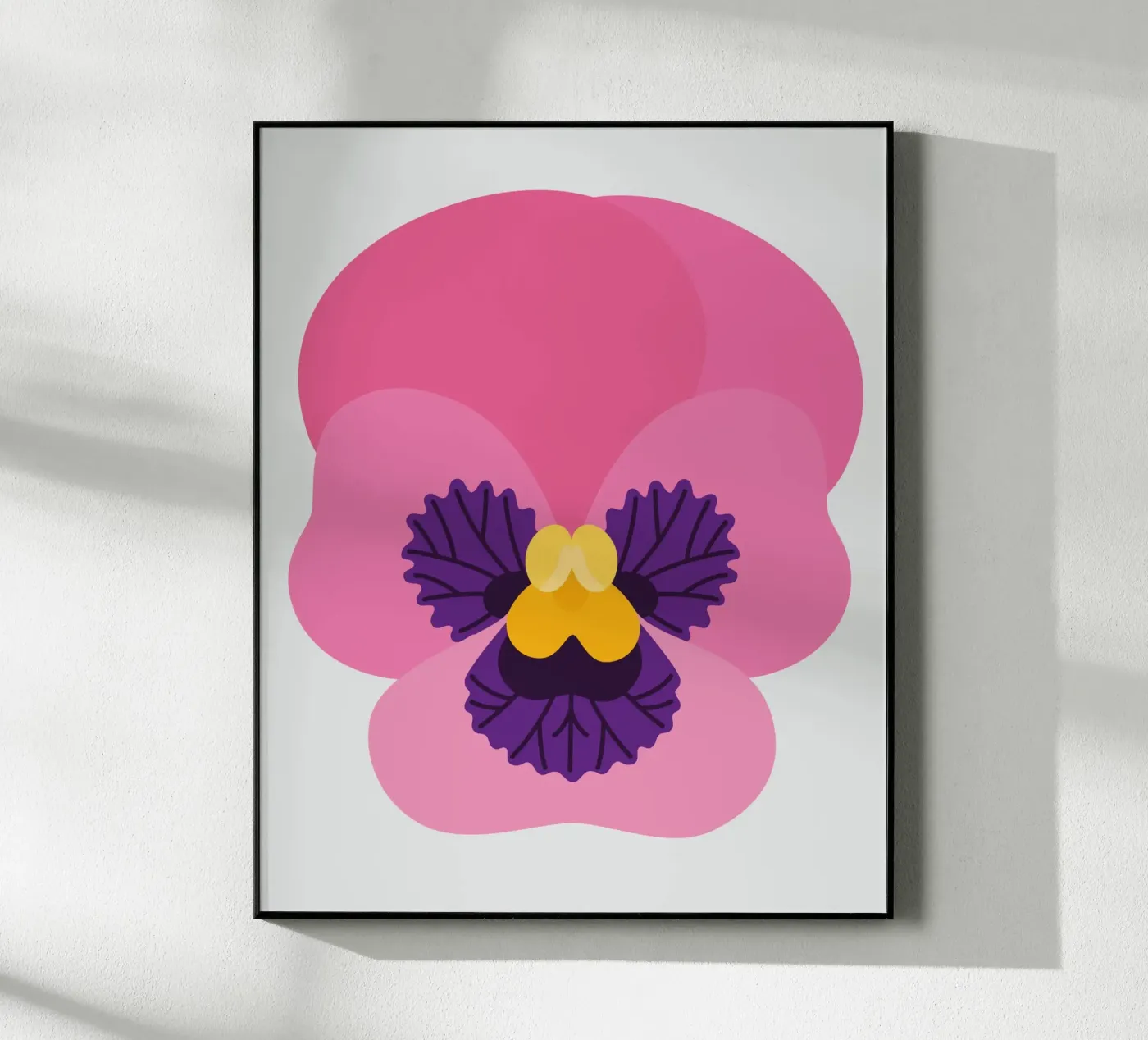 Pansy plexiglass da Lidia Blomgren