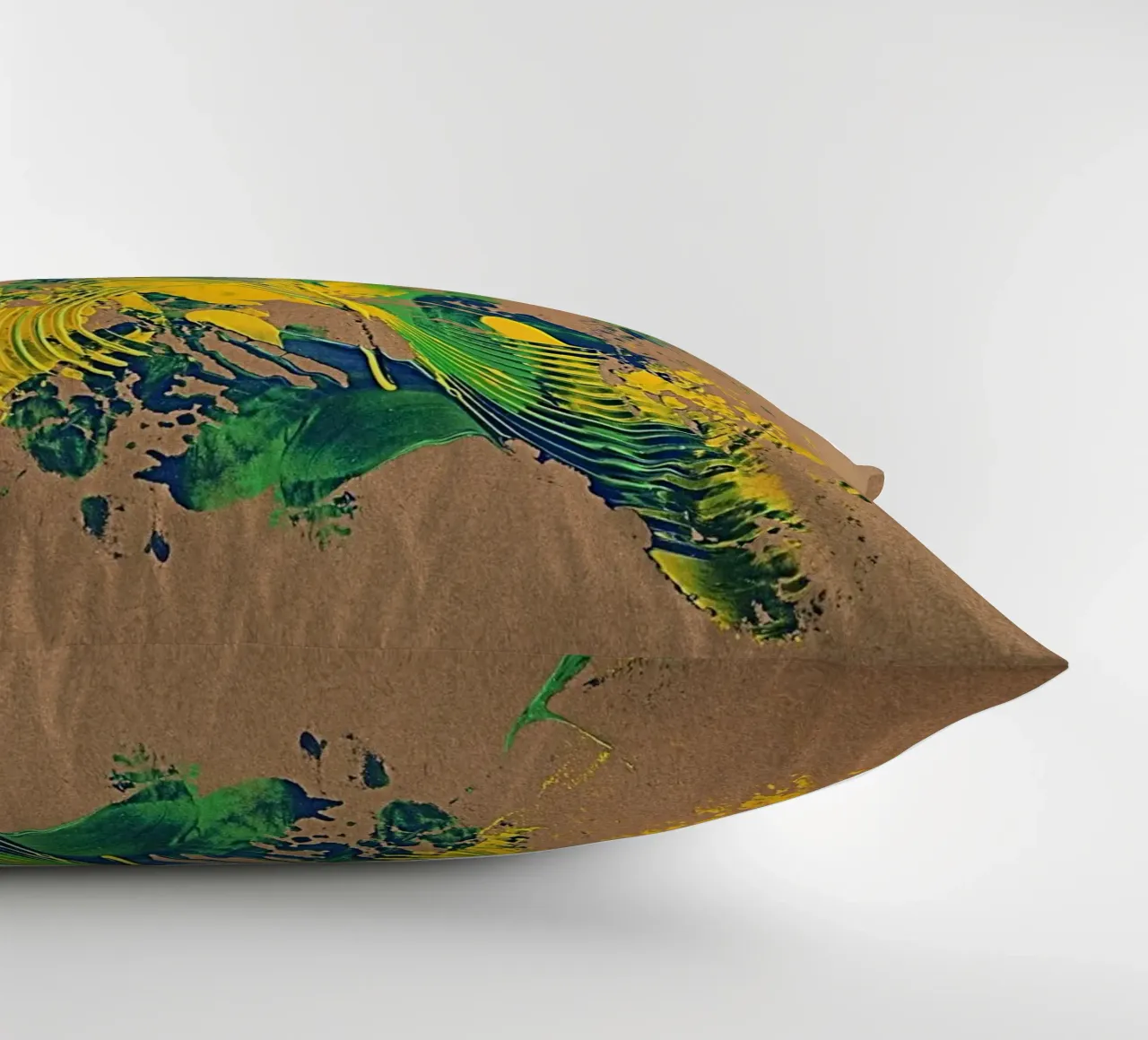 NATURAL STYLE 57 decorative cushion by Thierry Vobmann Abstract painting