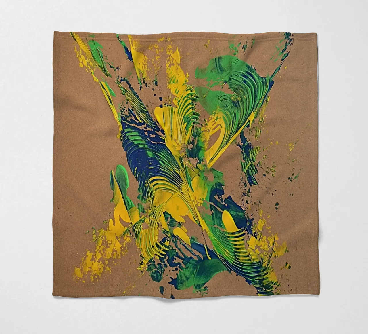 NATURAL STYLE 57 coperta in pile da Thierry Vobmann Abstract painting