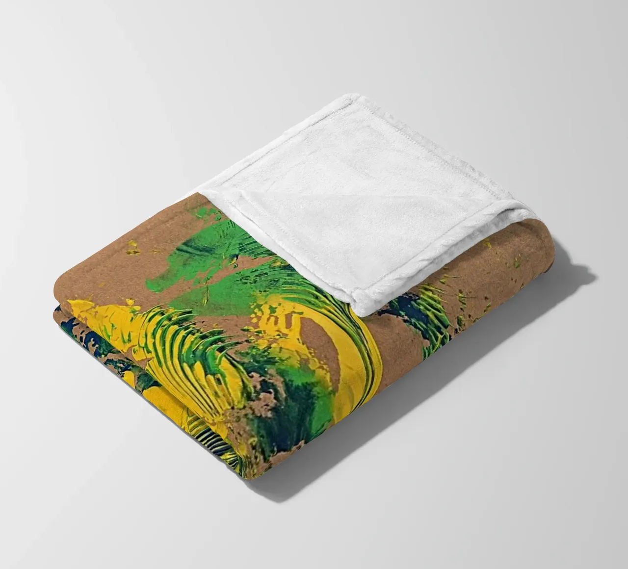 NATURAL STYLE 57 coperta in pile da Thierry Vobmann Abstract painting