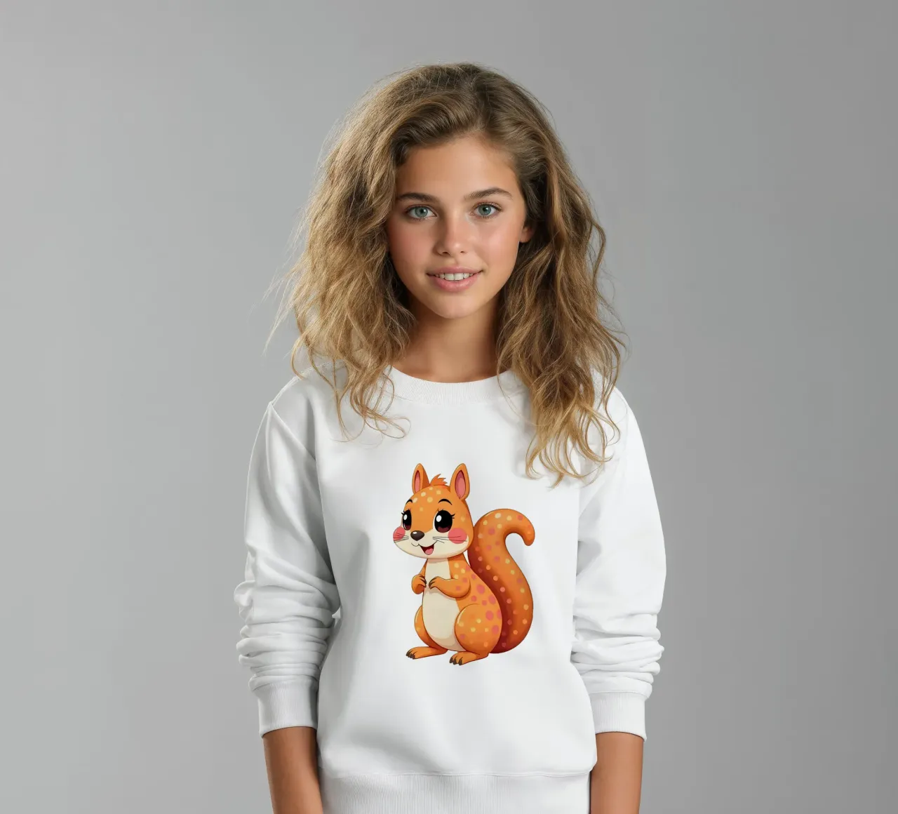 Scoiattolo_2a felpa bambino da Tierisch bunt by LK