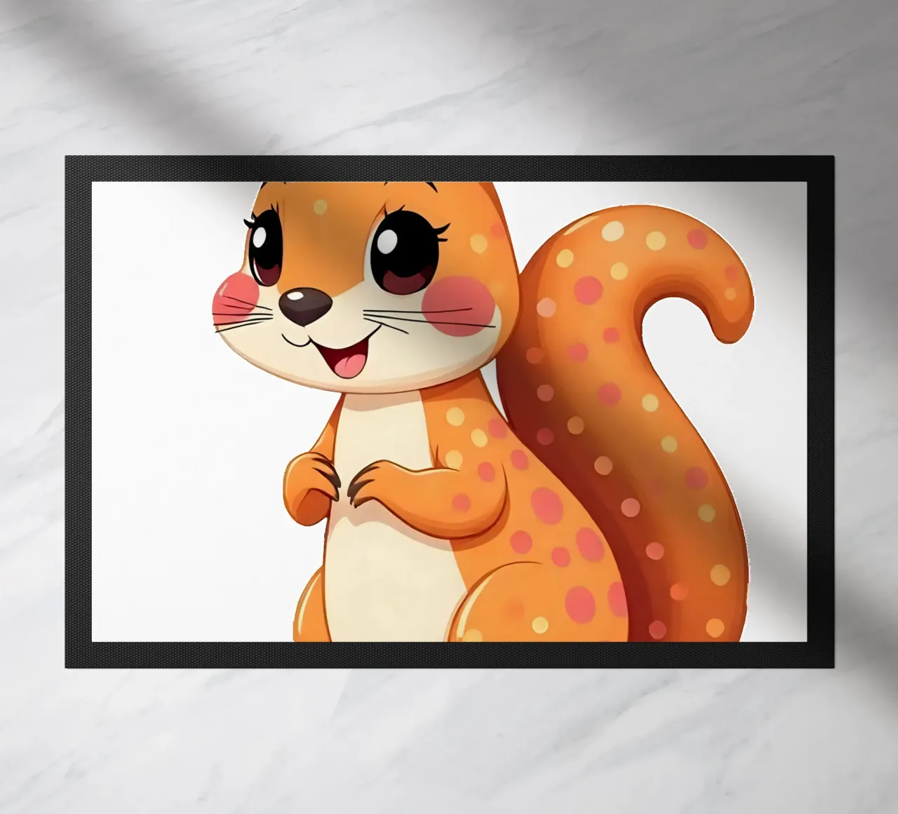 Eekhoorn_2a deurmat van Tierisch bunt by LK