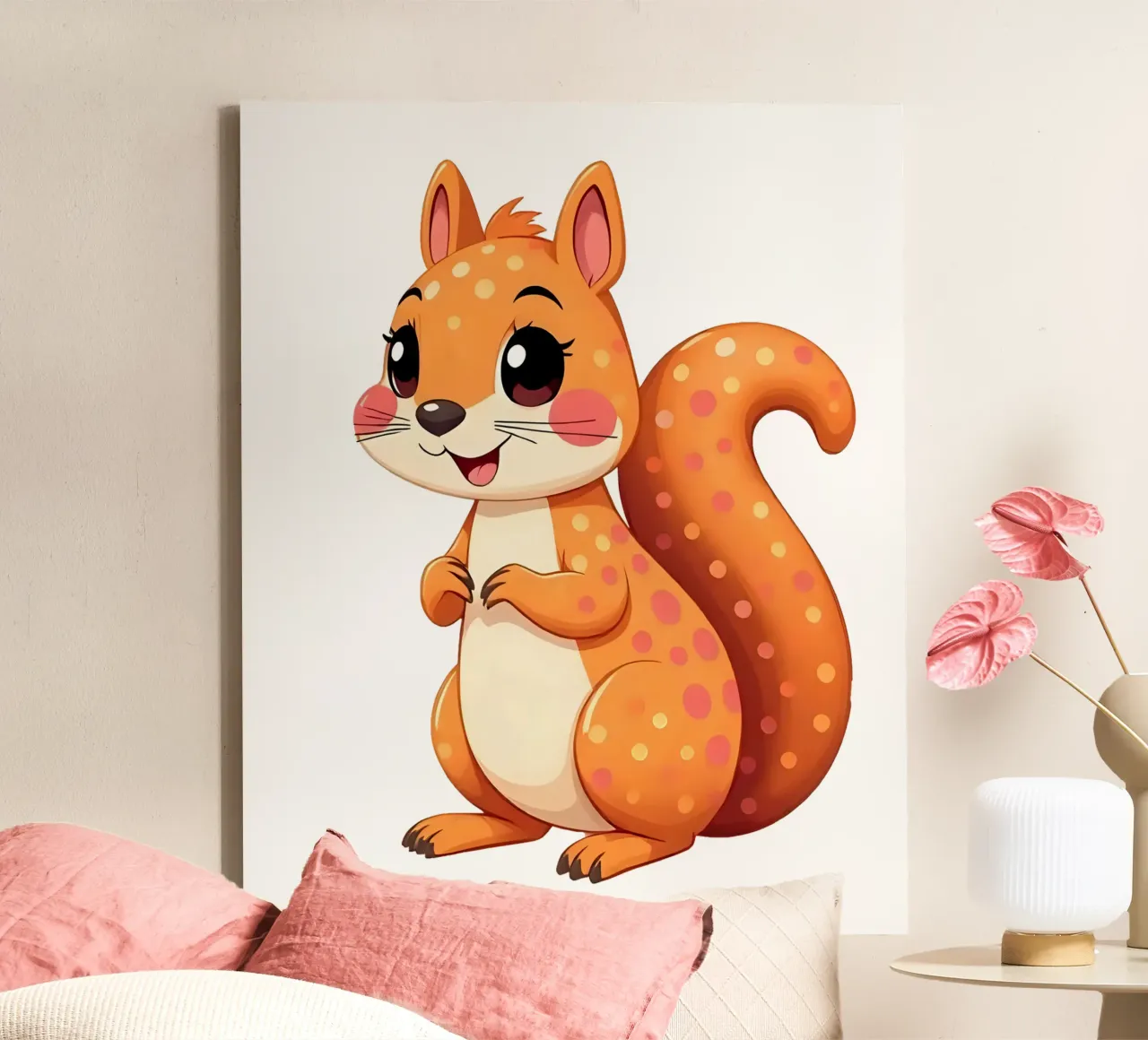 Squirrel_2a canvas by Tierisch bunt by LK