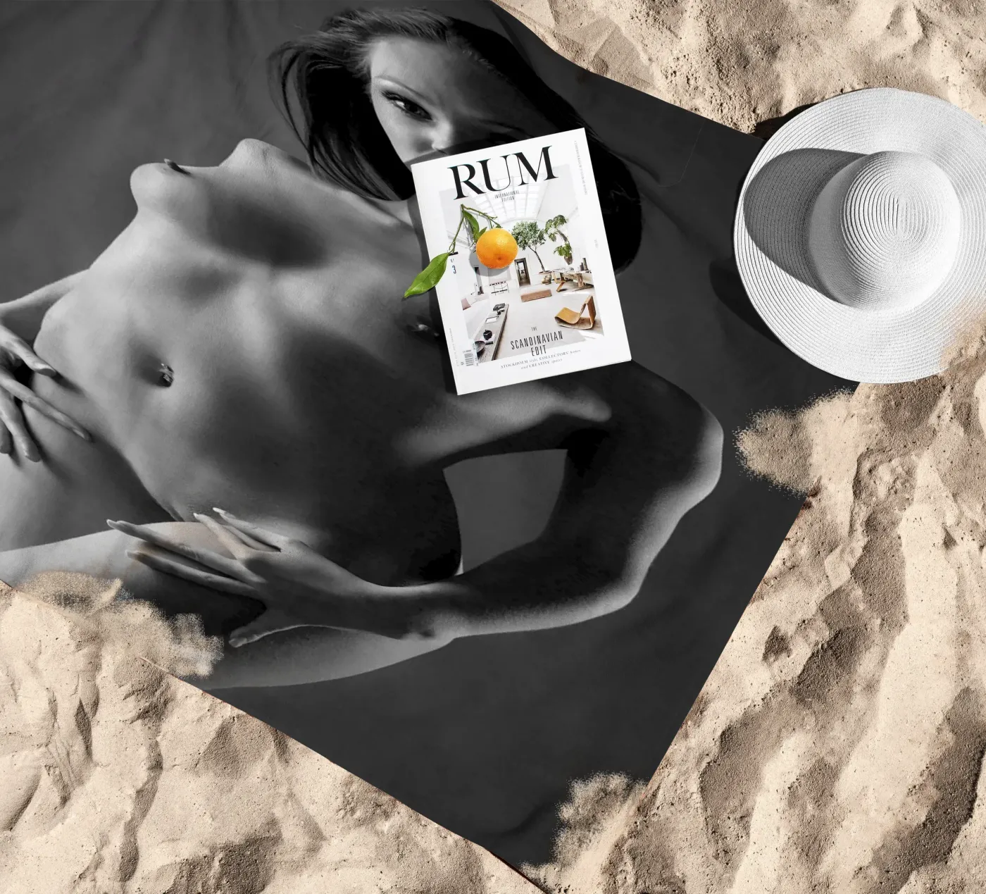 Milly Mono telo mare da Dave Hare Photography