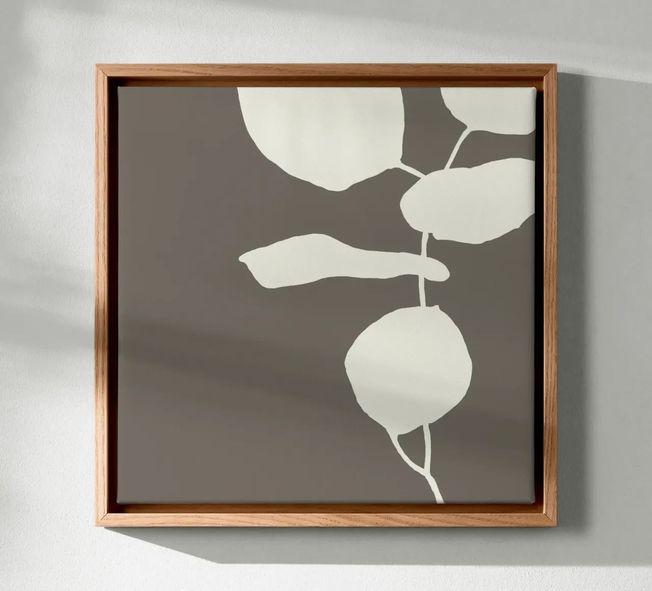 abstract florals no3 tela con Cornice a cassetta da Andrea Reichhart Art