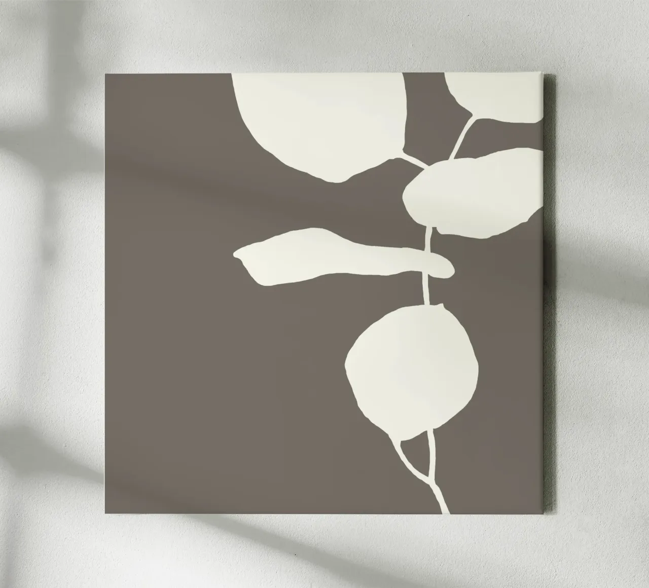 abstract florals no3 tela con Cornice a cassetta da Andrea Reichhart Art