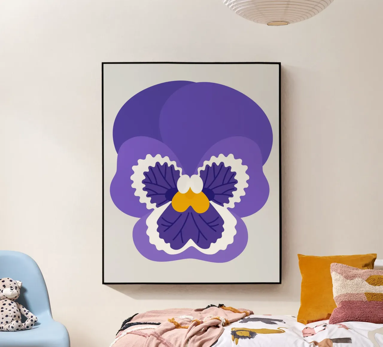 Pensée plexiglas de Lidia Blomgren