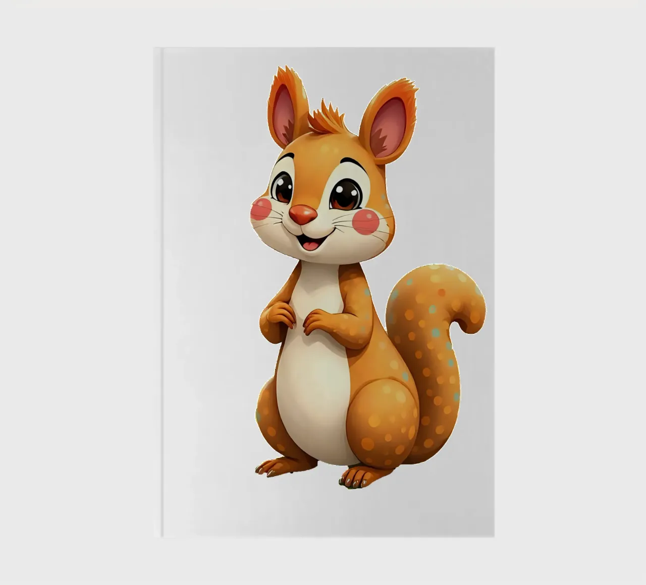 Squirrel_3a notebook by Tierisch bunt by LK
