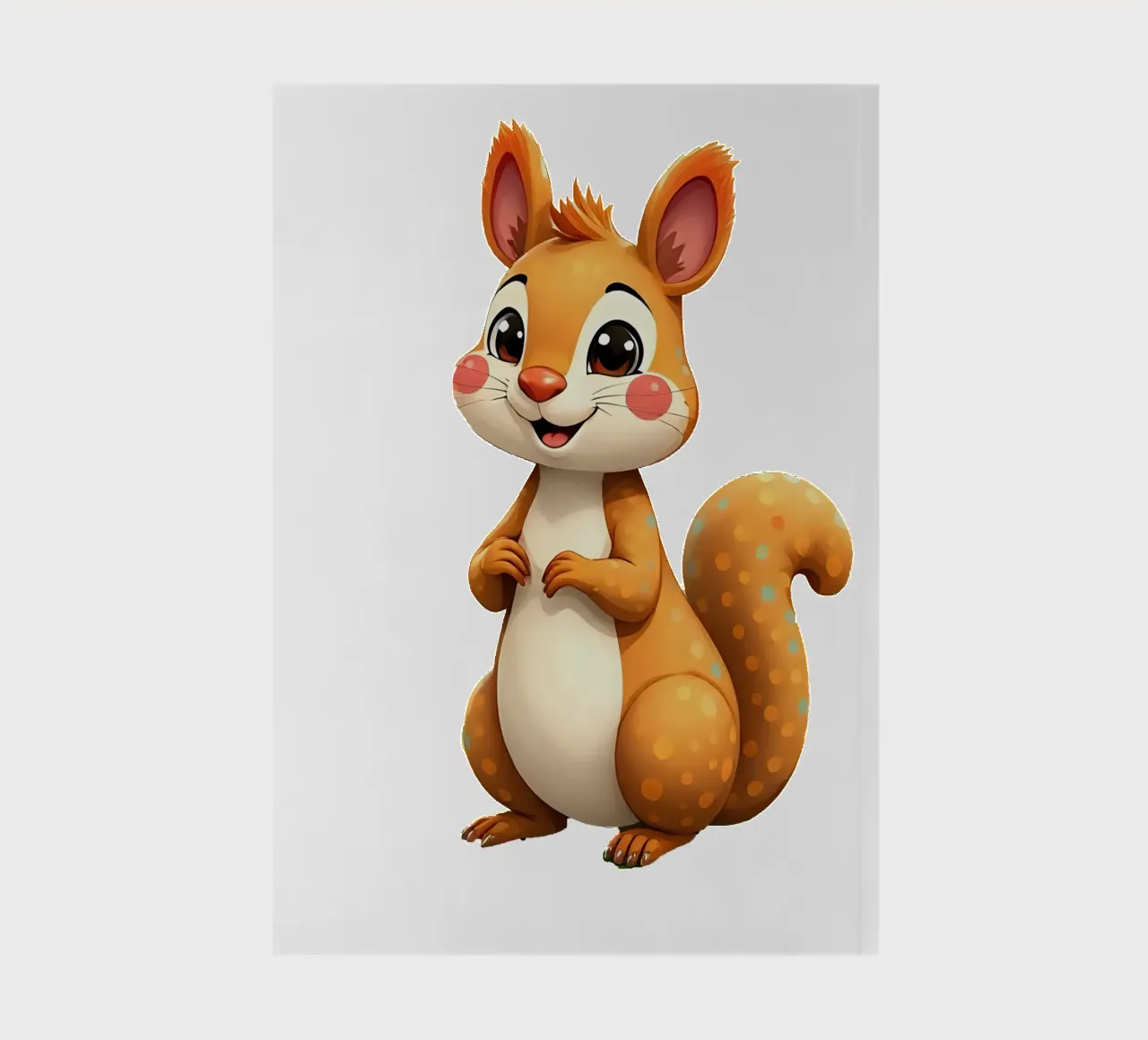 Squirrel_3a notebook by Tierisch bunt by LK
