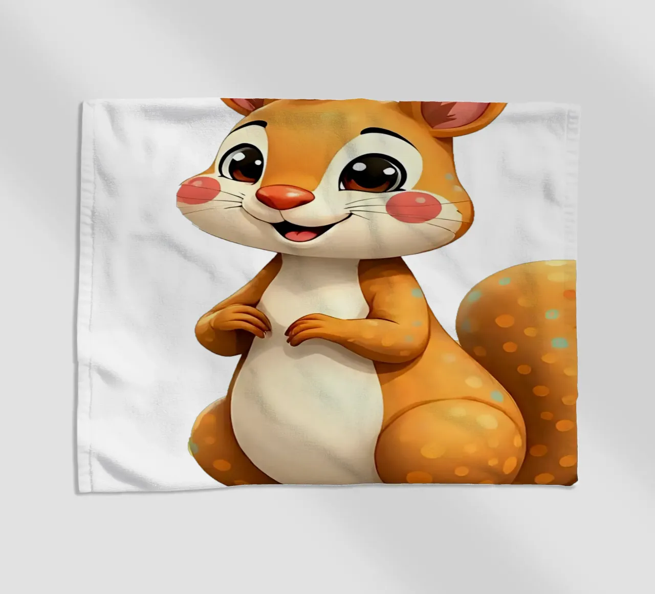 Squirrel_3a beach towel by Tierisch bunt by LK