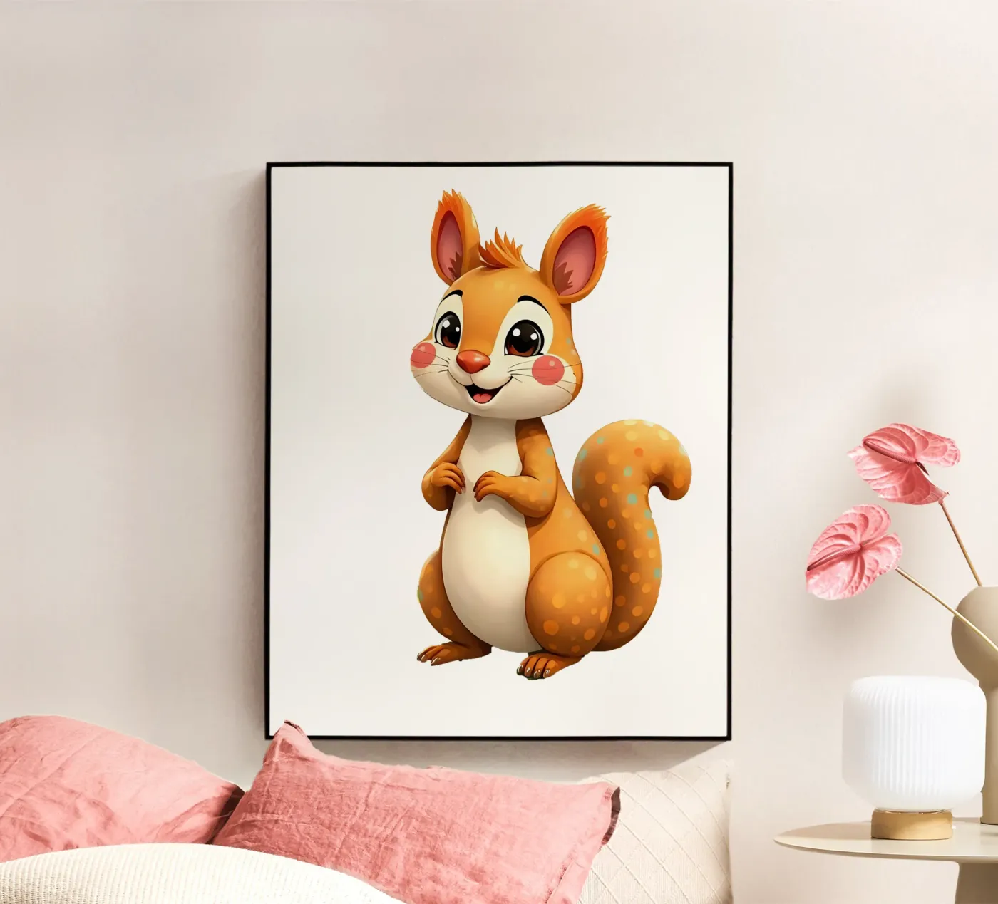 Squirrel_3a Acryl-Glas von Tierisch bunt by LK