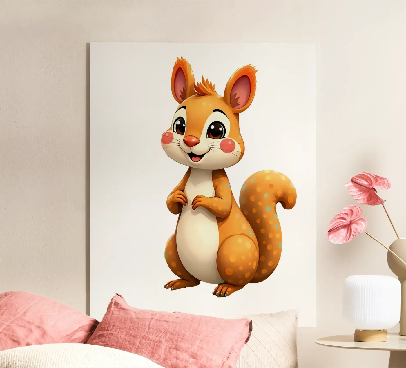 Squirrel_3a Acryl-Glas von Tierisch bunt by LK