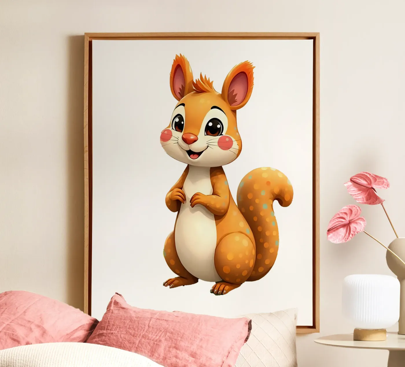 Squirrel_3a canvas by Tierisch bunt by LK