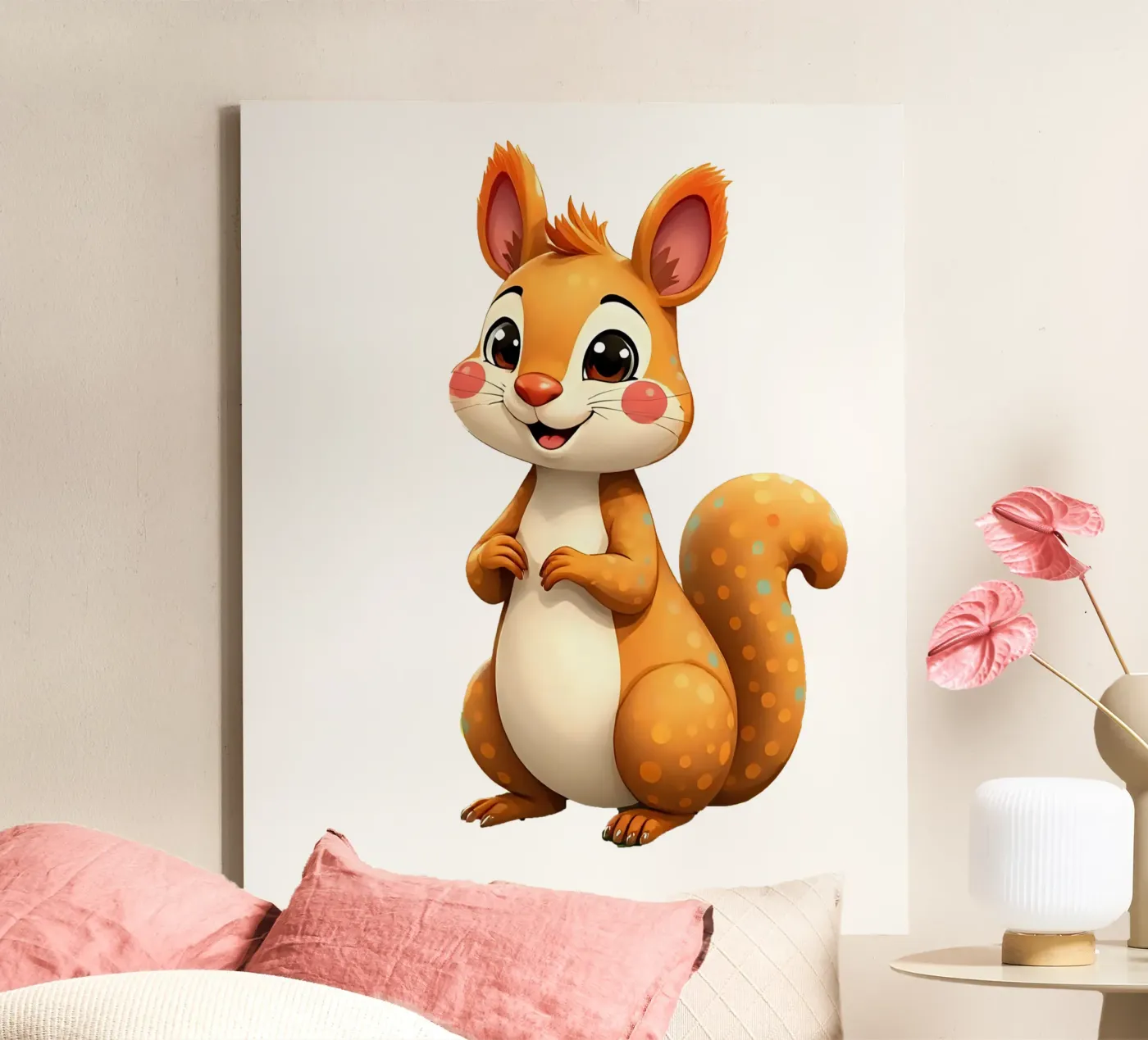 Squirrel_3a canvas by Tierisch bunt by LK