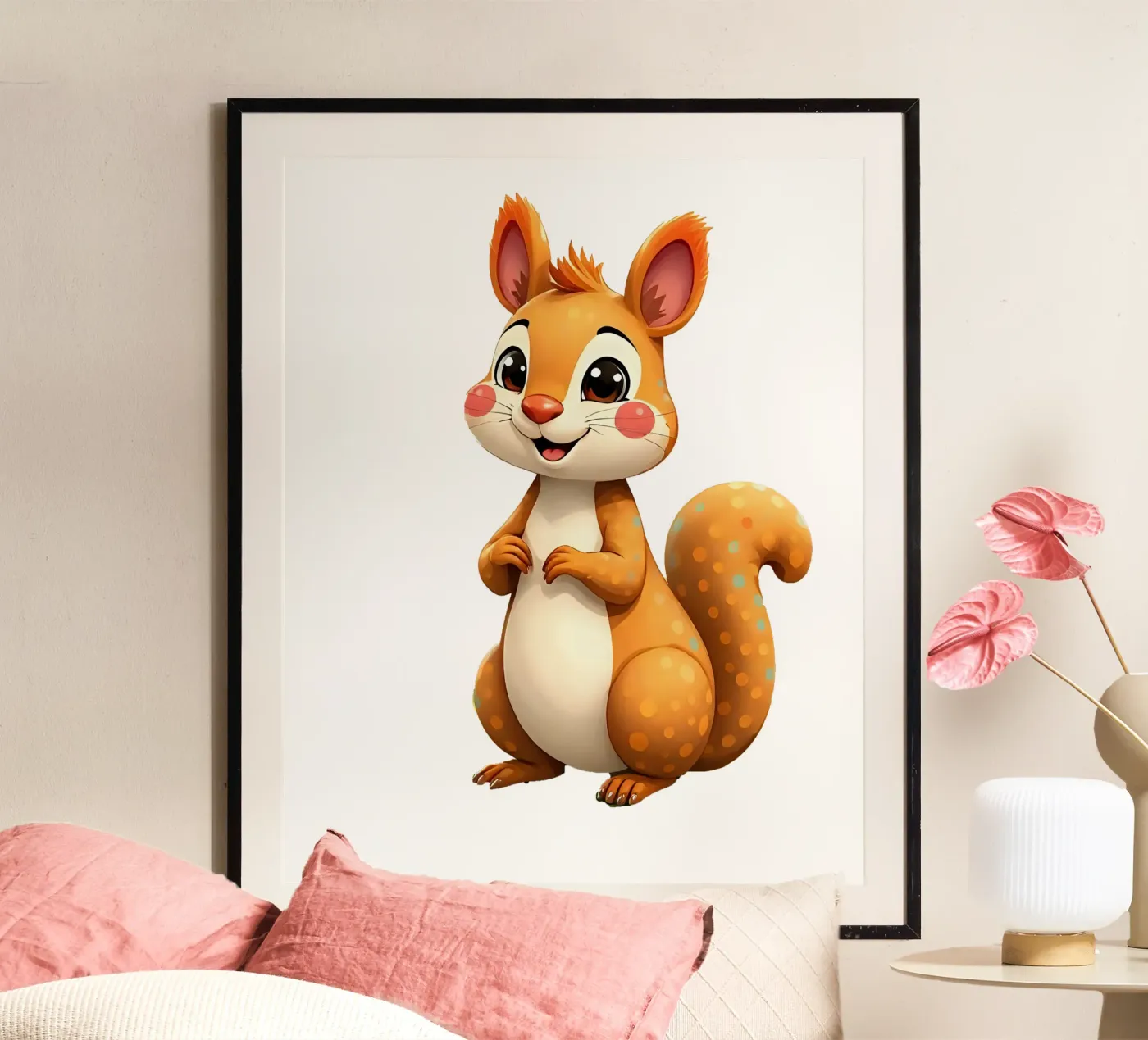 Scoiattolo_3a poster da Tierisch bunt by LK