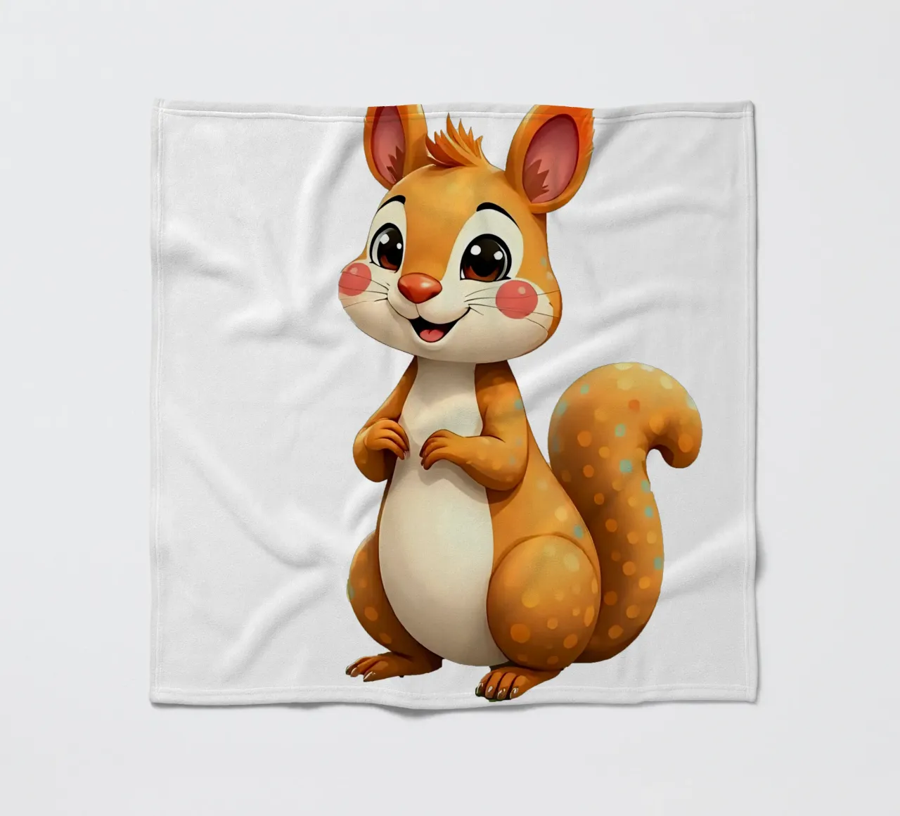 Eichhörnchen_3a Fleecedecke von Tierisch bunt by LK