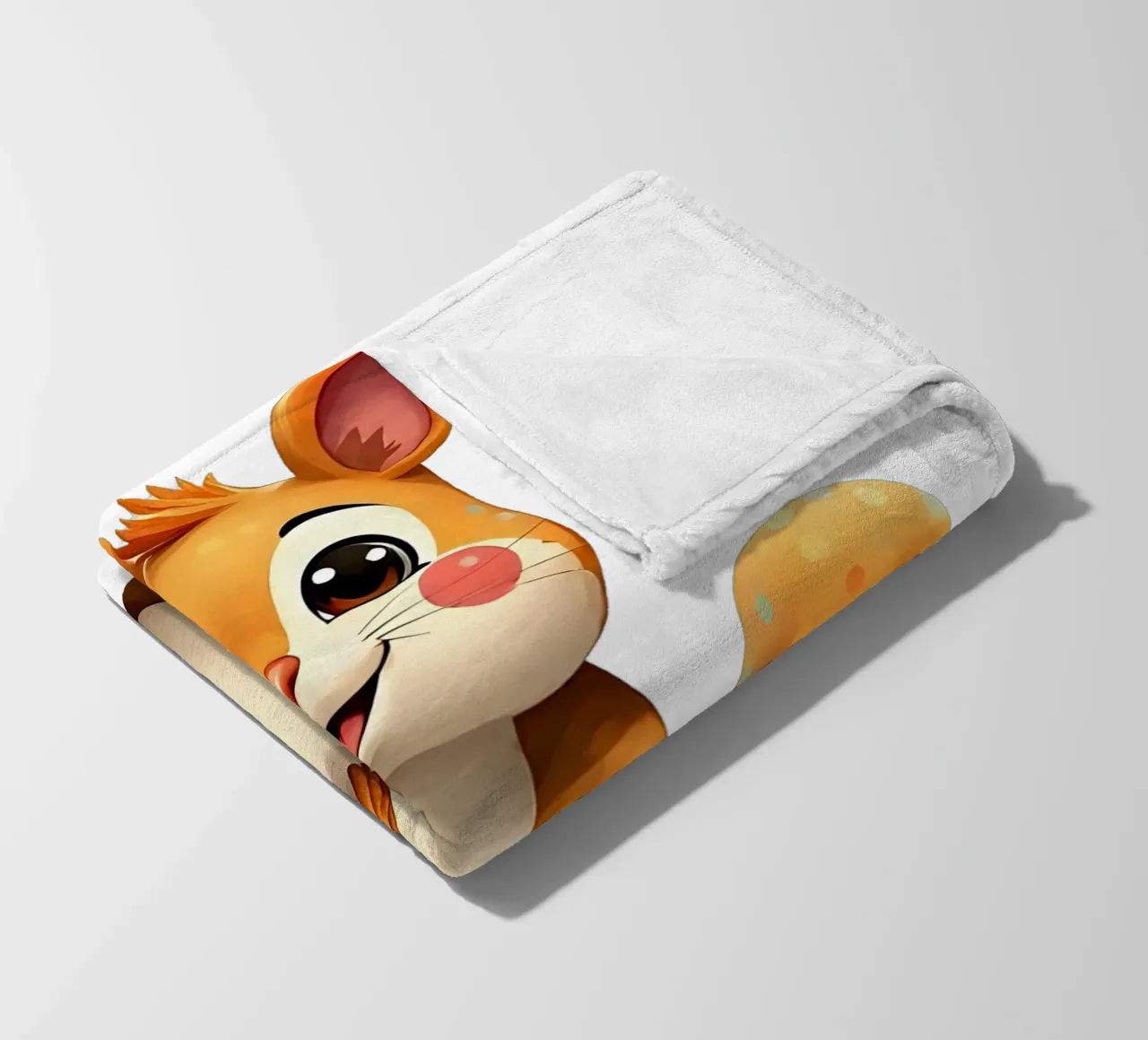 Eichhörnchen_3a Fleecedecke von Tierisch bunt by LK