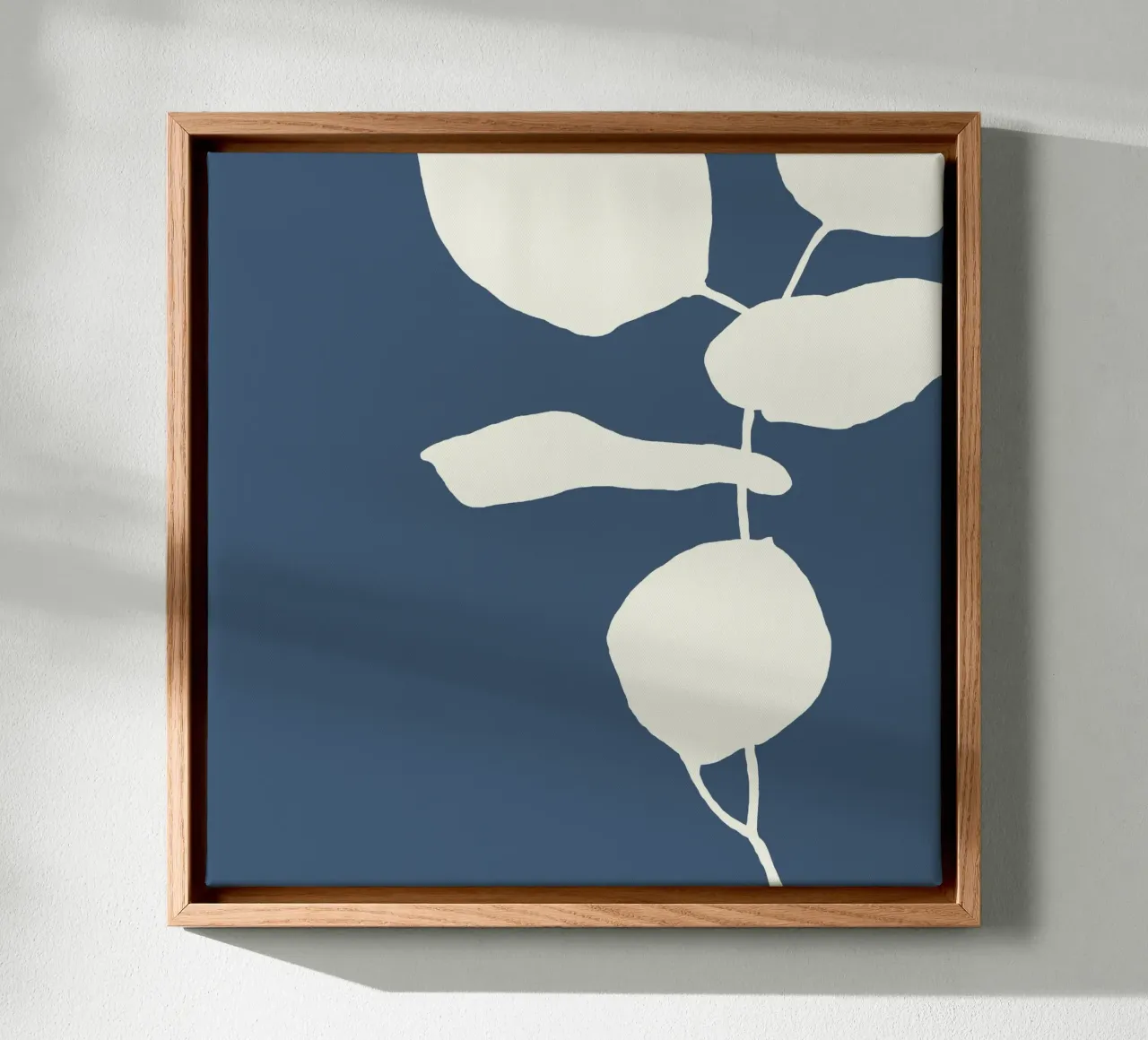abstract florals no4 tela con Cornice a cassetta da Andrea Reichhart Art