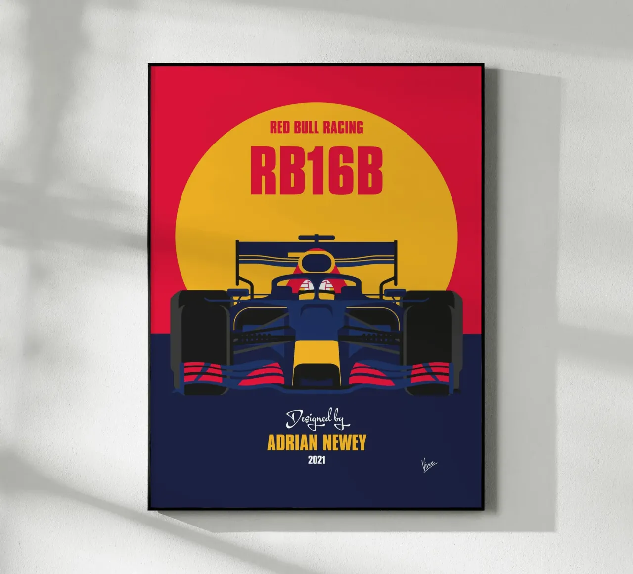 2021 Red Bull Racing RB16B plexiglass da Formula Art