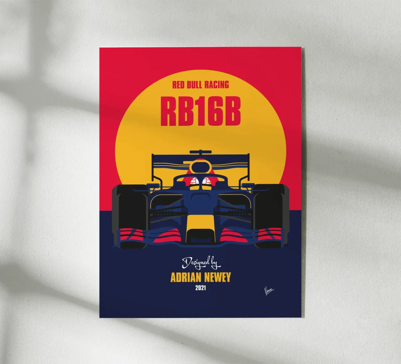 2021 Red Bull Racing RB16B plexiglass da Formula Art